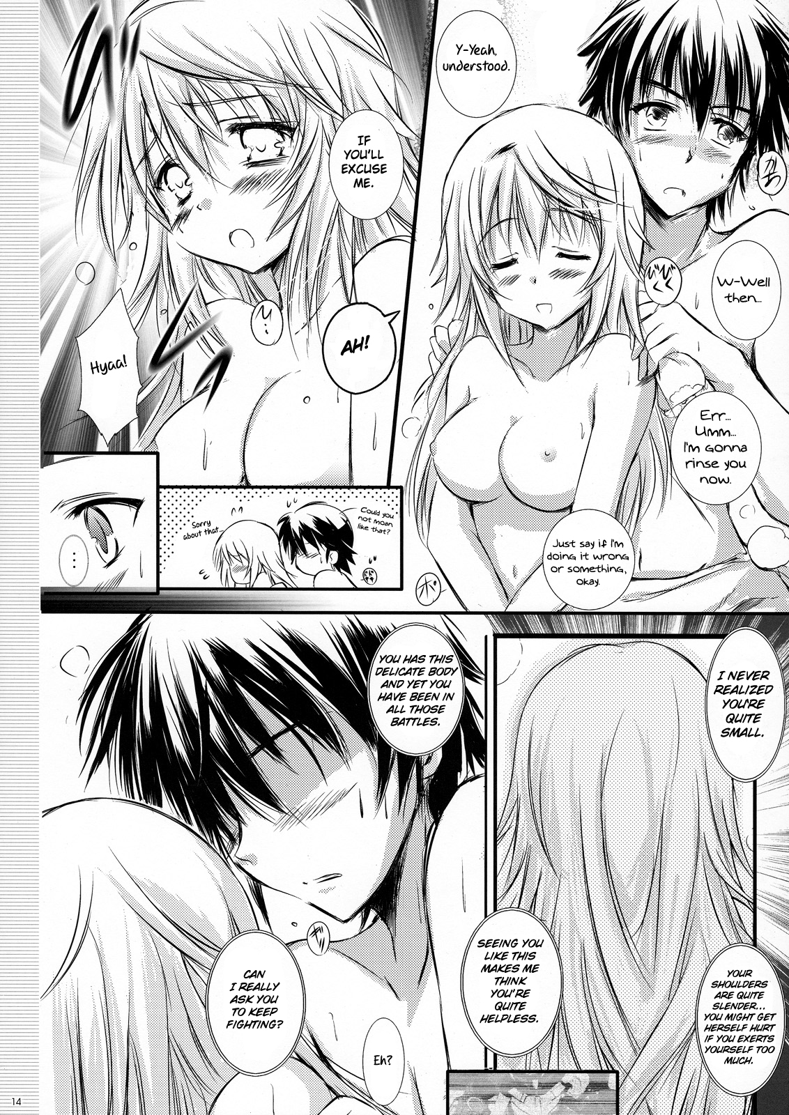(COMIC1☆5) [SONIC WINTER (Tsukishima Kai)] Kimi wa Boku no Takaramono | You're My Treasure (IS <Infinite Stratos>) [English] (Rapid Switch) page 13 full
