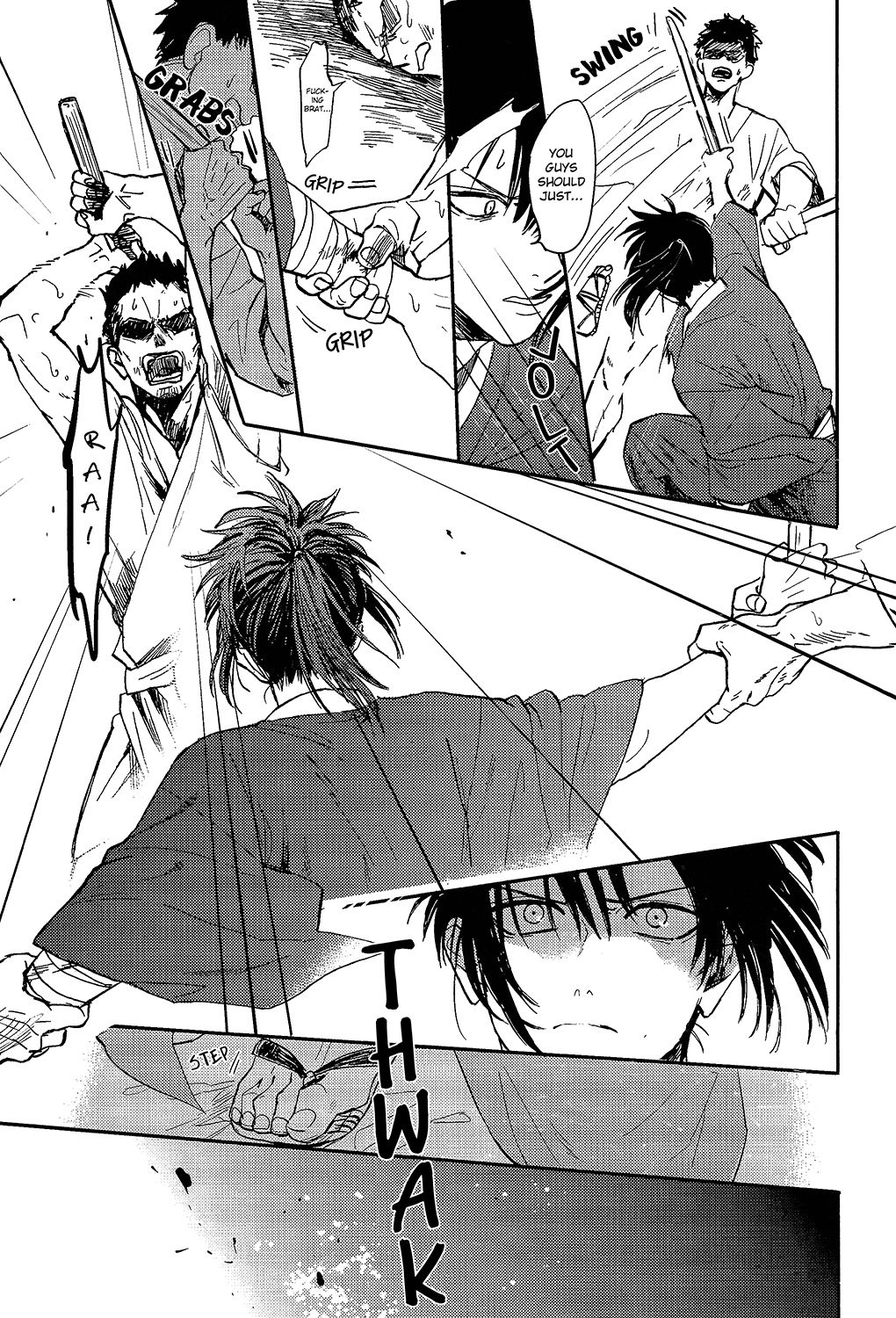 (C94) [Gekirin (Syaku)] Yowacchimauze | Become Weak (Gintama) [English] [Baragaki Scans] page 7 full