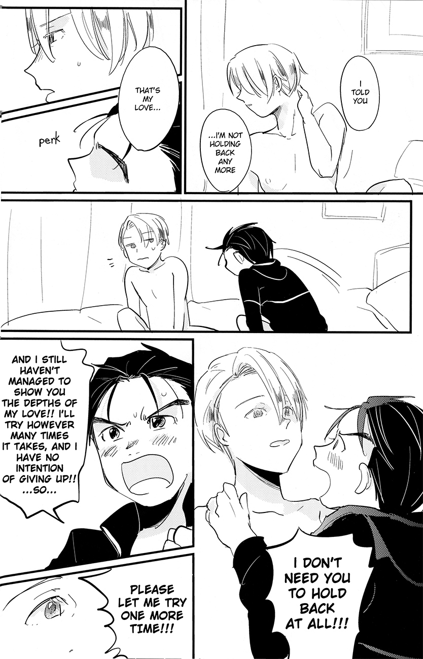 [AAAMOOO (chiyoko)] nee, hontou wa kimochiyokunain desho!? (Yuri!!! on ICE) [English] page 38 full
