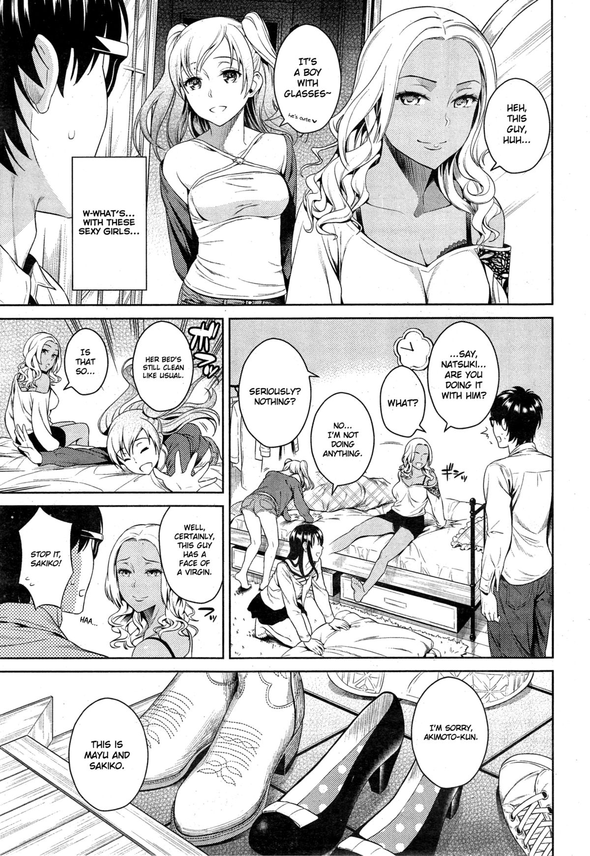 [Sugaishi] Pure Bitch Club (COMIC Kairakuten 2015-05) [English] [YayaKowaiYo] [ReEdit] page 3 full