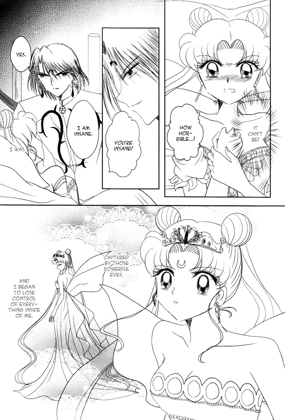 (C82) [MoE (Eiri)] Kuroi Tsuki ni Michibikare (Sailor Moon)english page 15 full