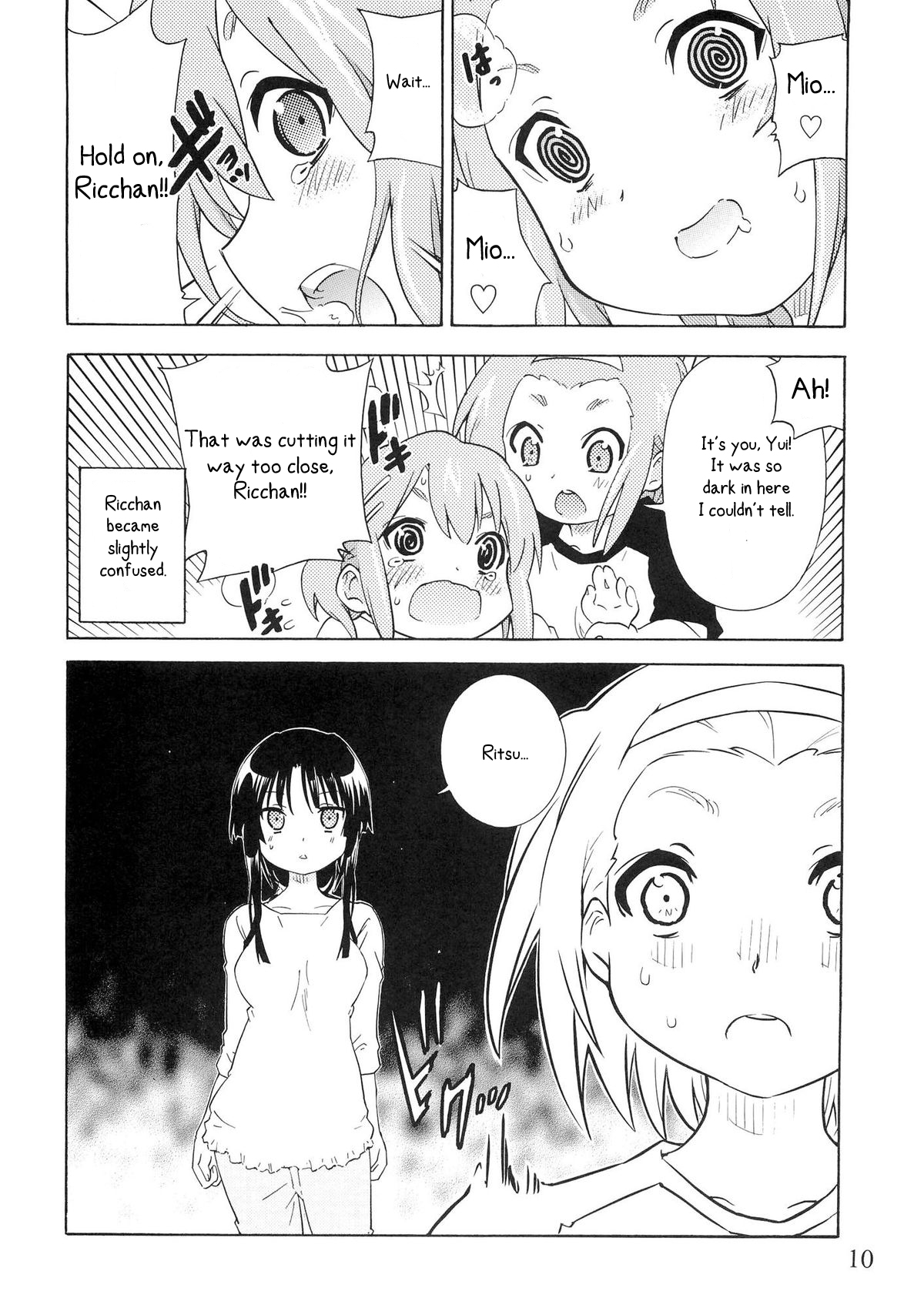 [Umihan (Ootsuka Shirou)] YURI-ON! #2 Kosokoso Mio-chan! (K-ON!) [English] page 9 full