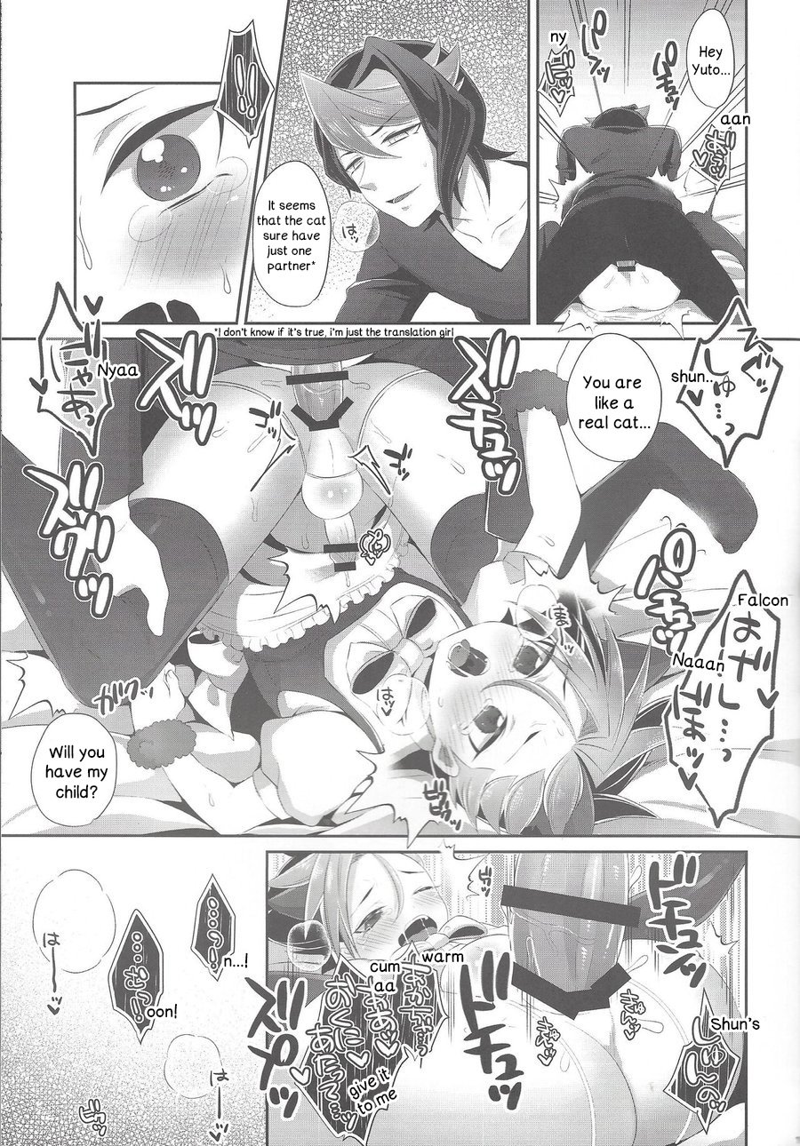 (Sennen Battle Phase 17) [Cotton 100% (Noi)] Shounen Maid Yuto-kun | Yuto-kun The maid boy (Yu-Gi-Oh! ARC-V) [English] page 17 full