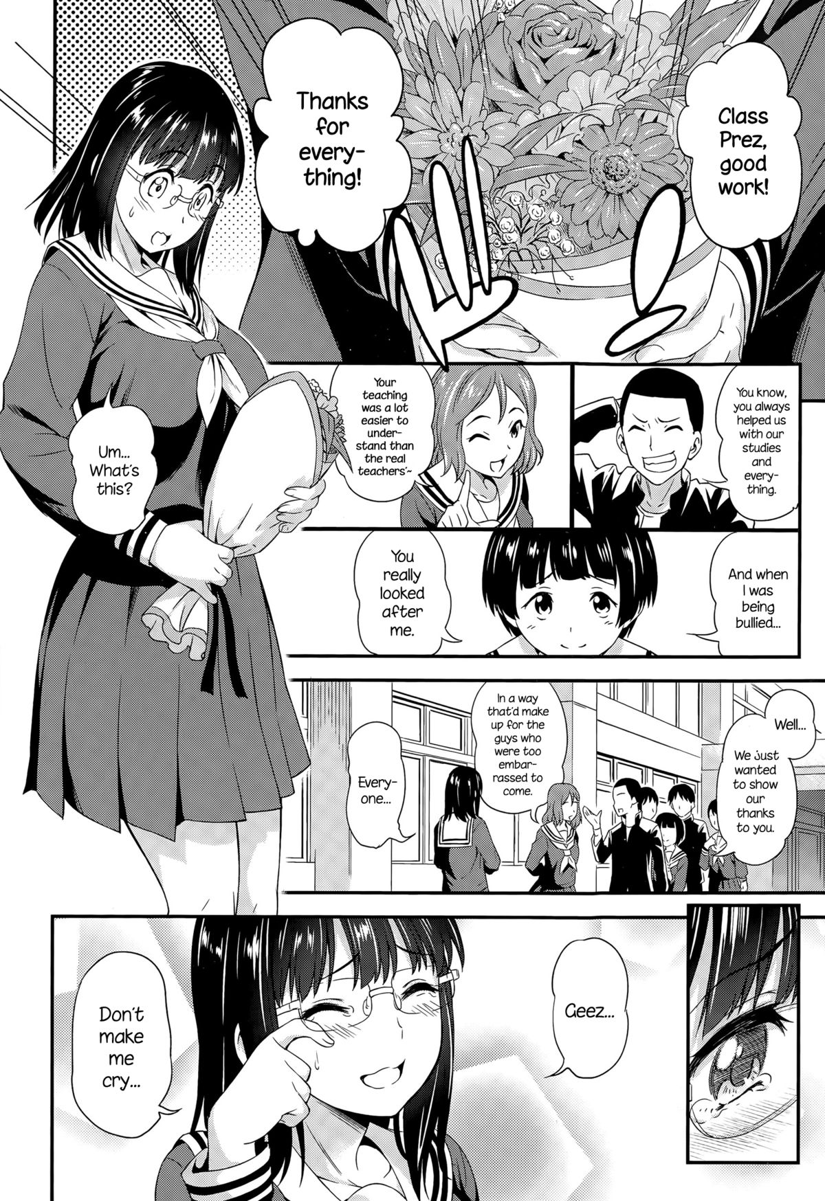 [Asuhiro] Iinchou no Sotsugyou (COMIC Megastore Alpha 2015-05) [English] {NecroManCr} page 2 full