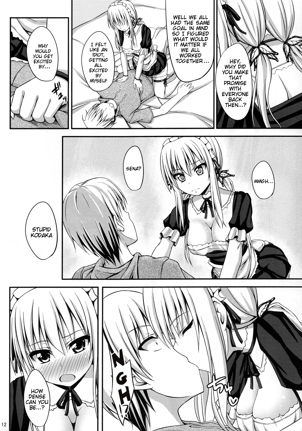 (C80) [shakestyle (ShAKe)] Boku wa Sena to Ichaicha shitai | I Want to Flirt Around With Sena (Boku wa Tomodachi ga Sukunai) [English] {doujin-moe.us} page 11 full