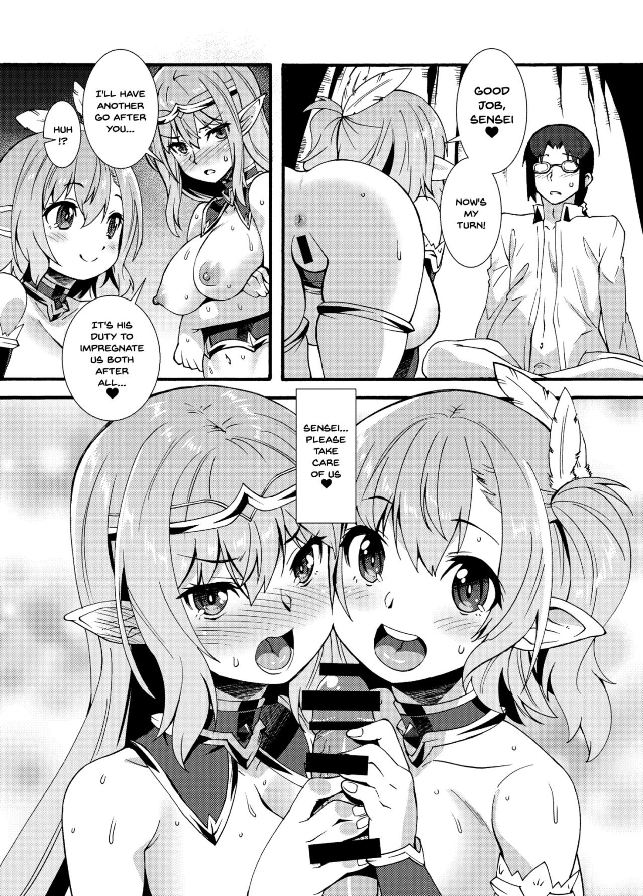 [Makuu Gundan (Shinozuka Atsuto)] Sukebe Elf Tanbouki 2 | Lewd Elf Tanbouki 2 [English] {Doujins.com} [Digital] page 26 full