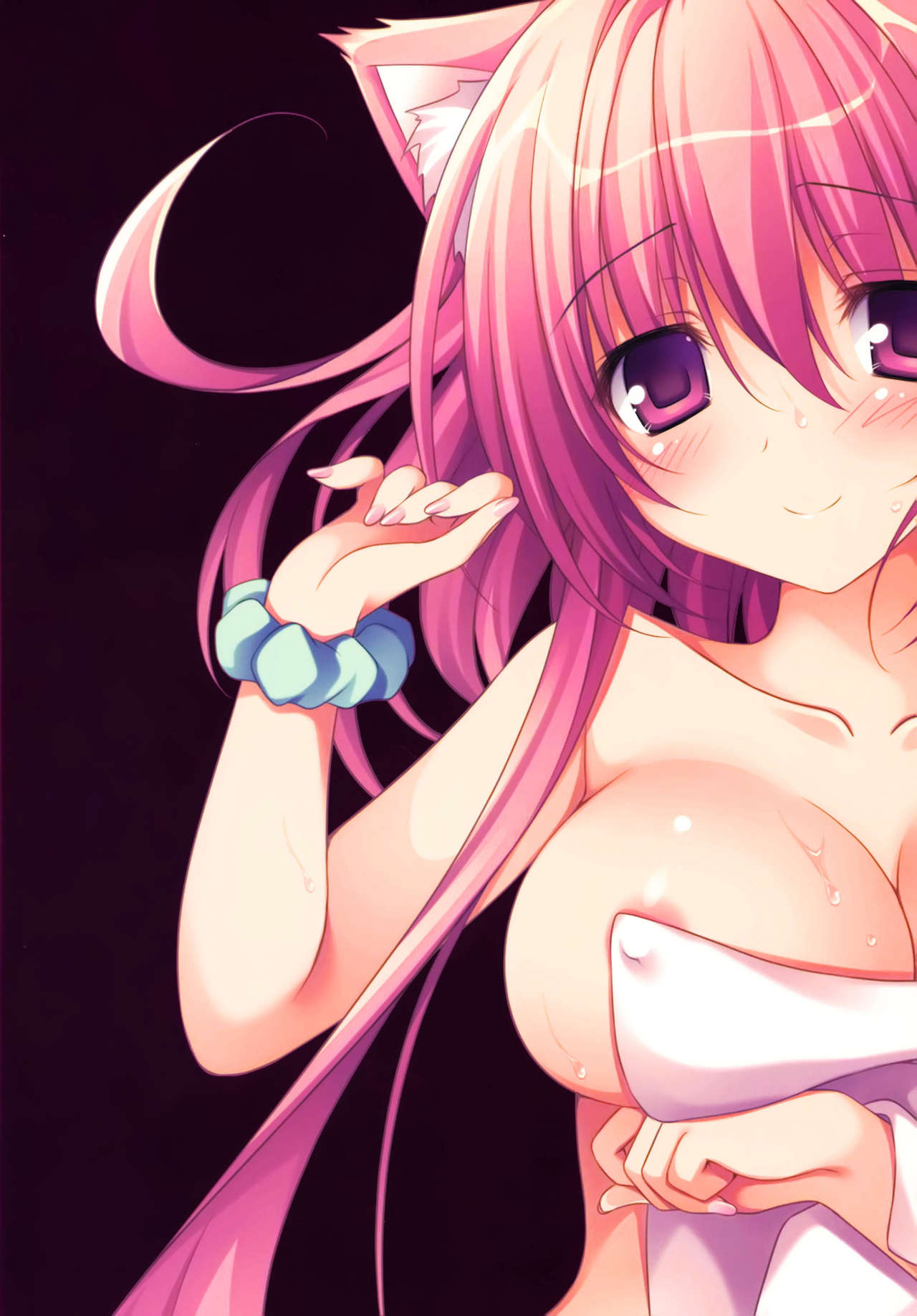 (C91) [Matsurija (Nanaroba Hana)] Kenage Nekomusume Yuagari Ecchi Hen Plus page 26 full