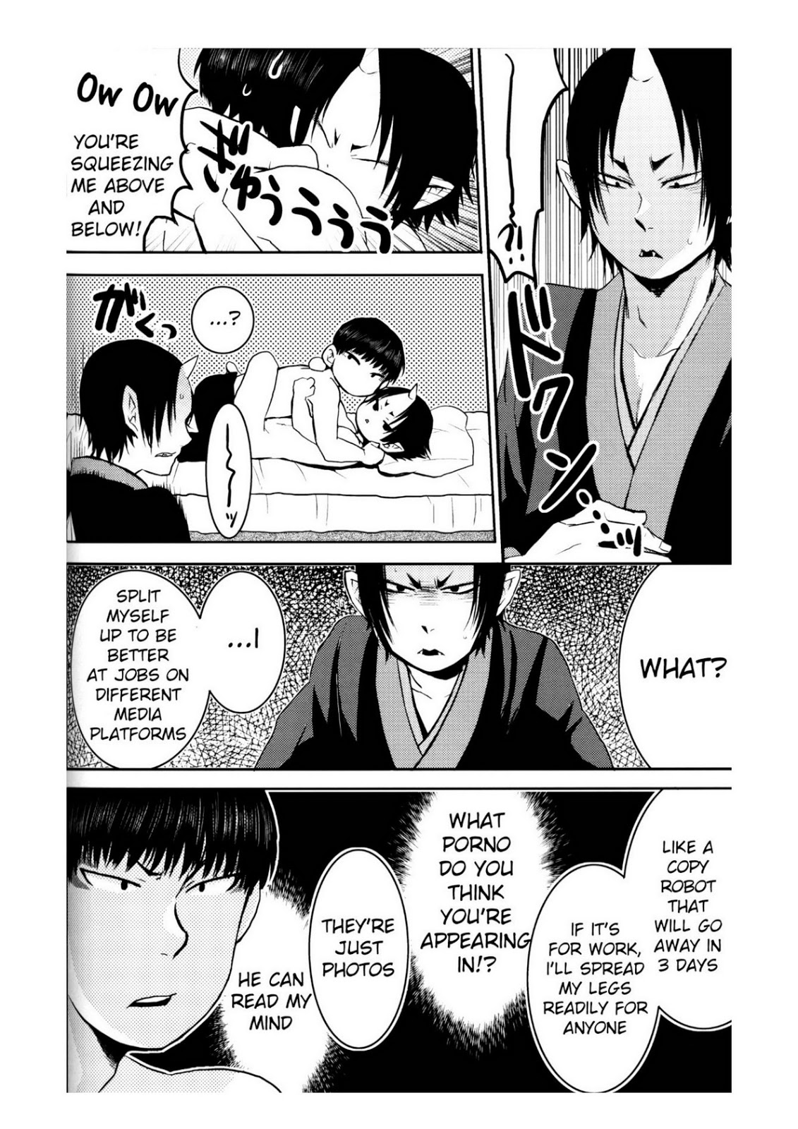 (Jigoku no Tomoshibi Nanba) [Zeitaku Zanmai (Yayoi)] Boku no Umaibo ga… | My Umaibo… (Hoozuki no Reitetsu) [English] [MOY Moe Scanlations] page 15 full