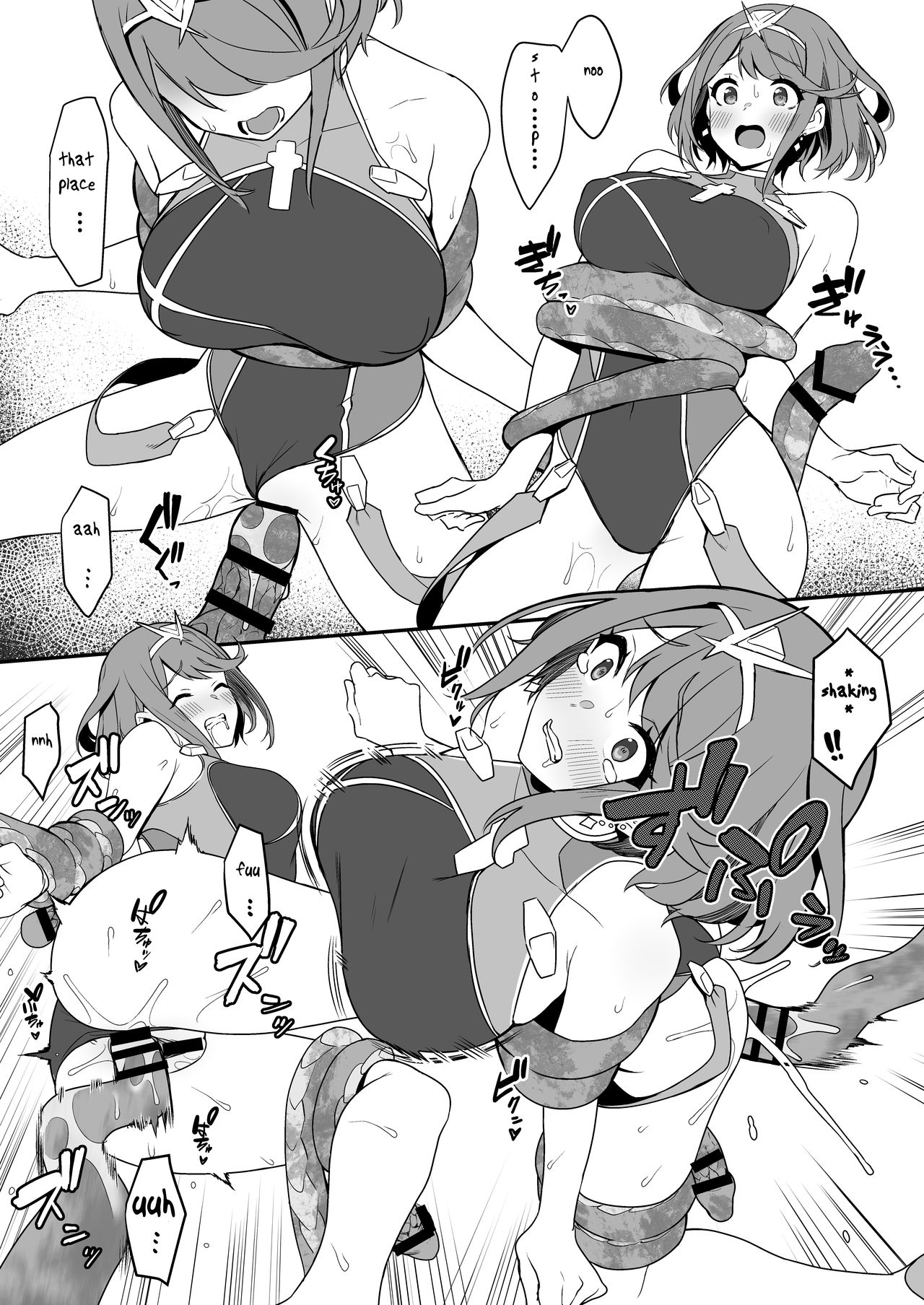 [Pony Farm (Bonnie)] Second Book of Xenoblade Chronicles 2 Doodles (Xenoblade Chronicles 2) [Digital] [English] (RookieDreamsScanlation) page 3 full