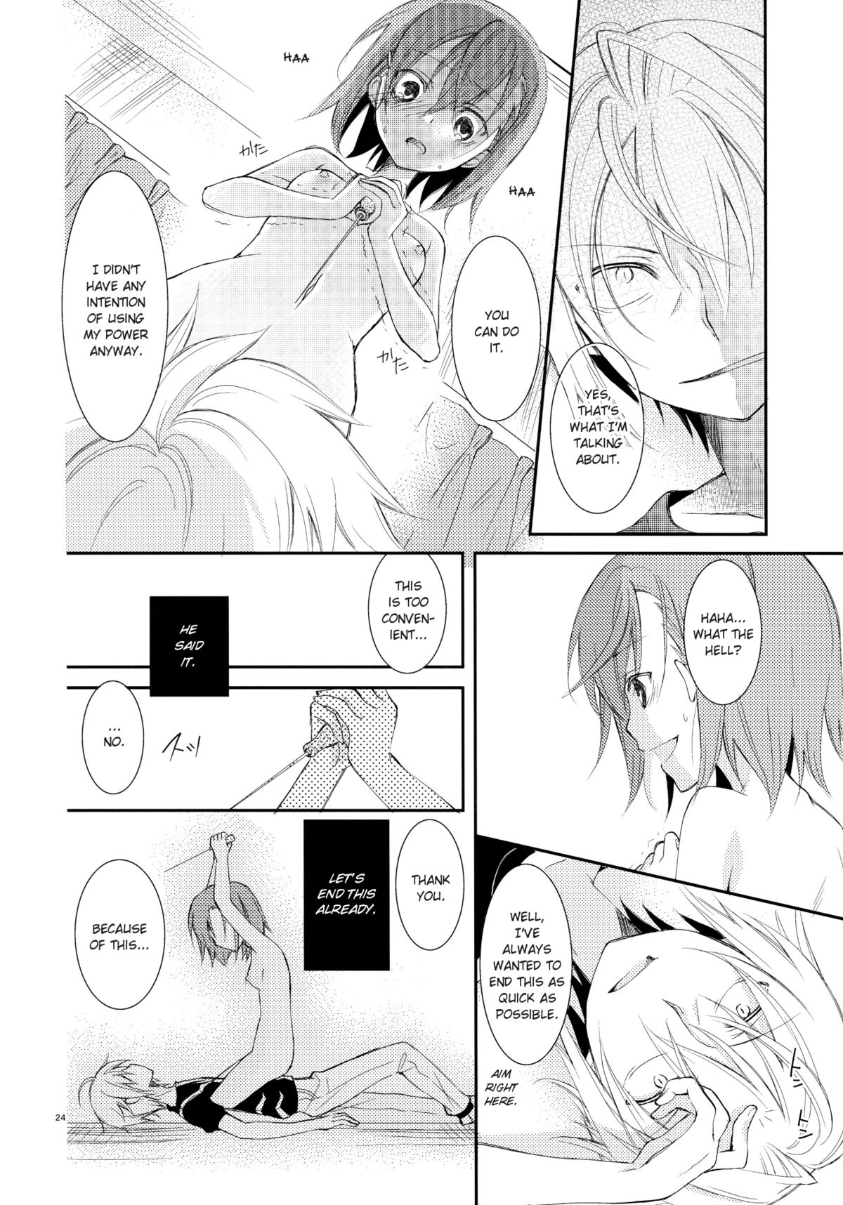 (COMIC1☆5) [Cocoa Holic (Yuizaki Kazuya)] Kowaremono ni tsuki, | Because I'm fragile, (Toaru Majutsu no Index) [English] [Hot Cocoa] page 23 full