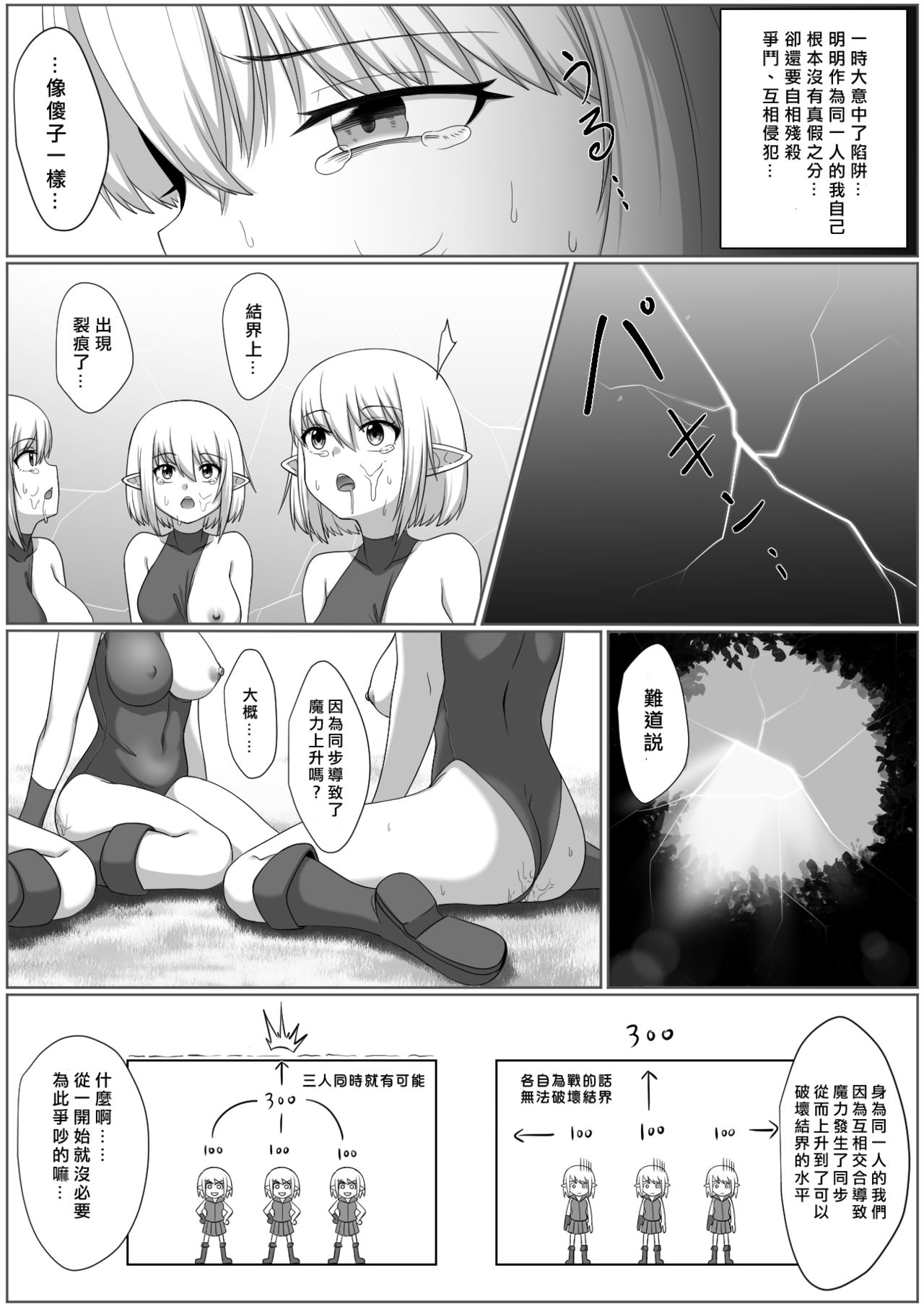 [Doukyara Doukoukai (Xion)] Selfcest in the Forest [Chinese] [矢来夏洛个人汉化] page 17 full