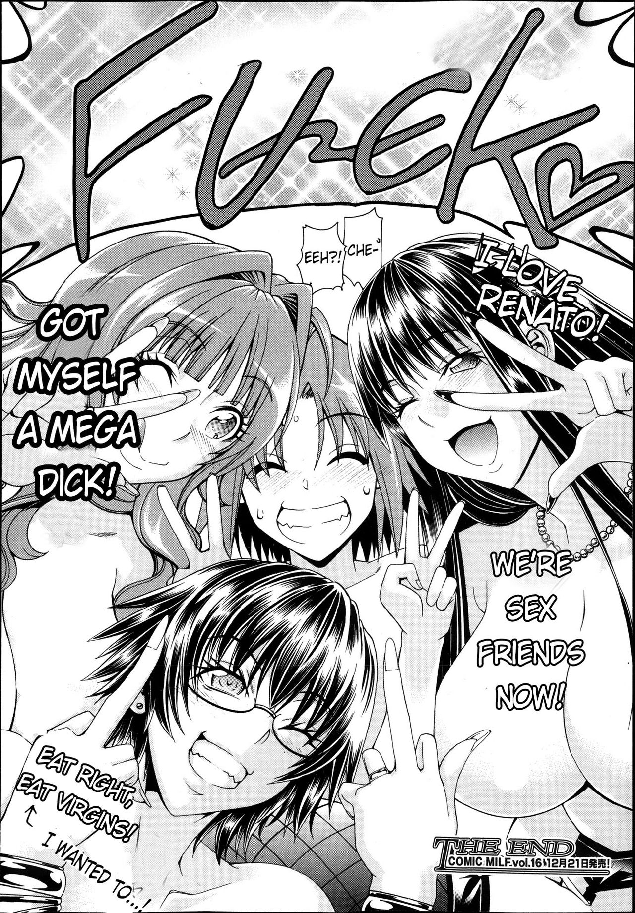 [Aoyama Akira] Shounen to Sannin no Kuso Bitch | My Life with those Sluts as a Meat Dildo Nngh! (COMIC MILF 2013-12) [English] [Maipantsu] page 50 full