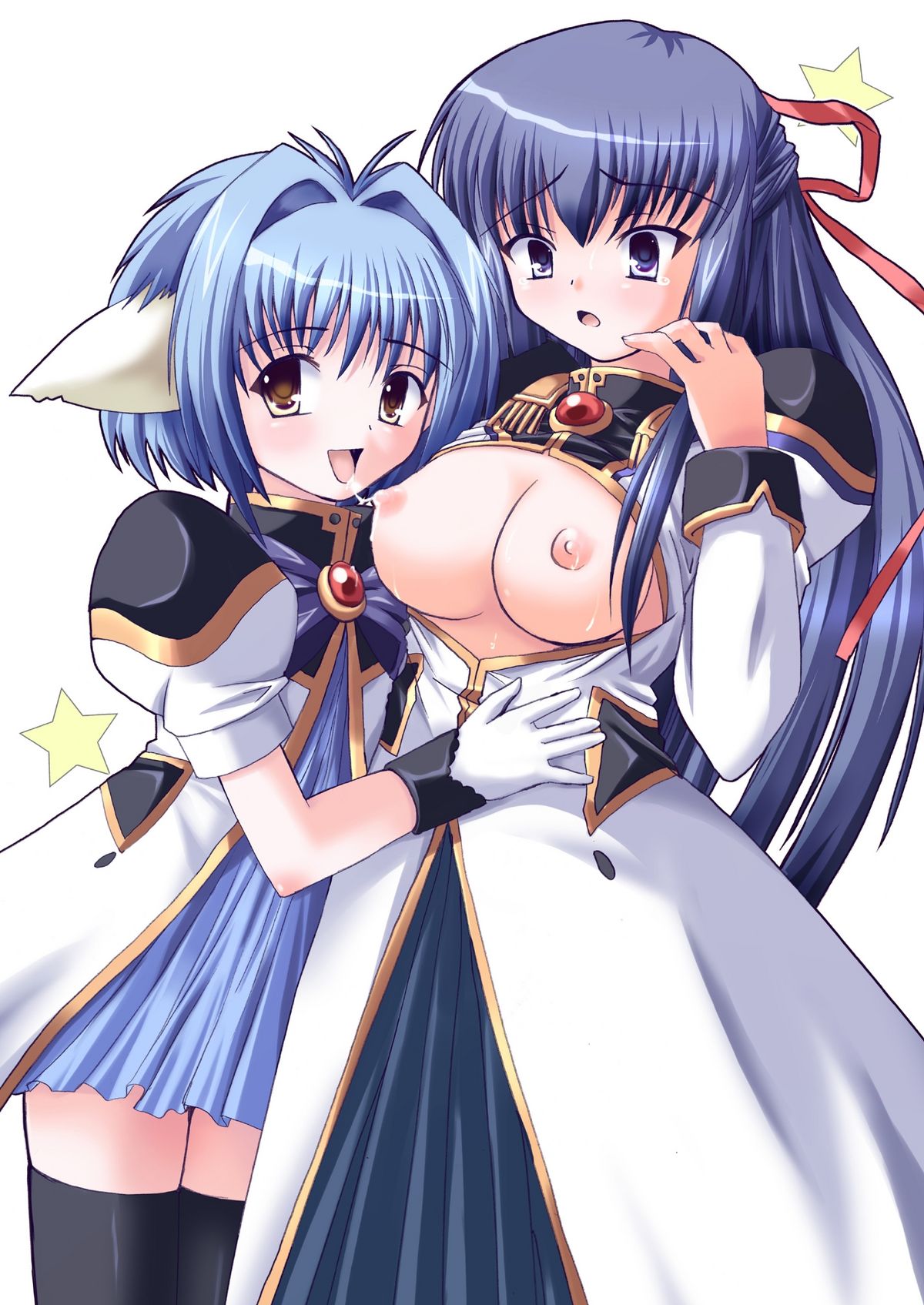 [Kurubushi-kai (Dowarukofu, Shinshin)] Mint+Chitose (Galaxy Angel) page 2 full