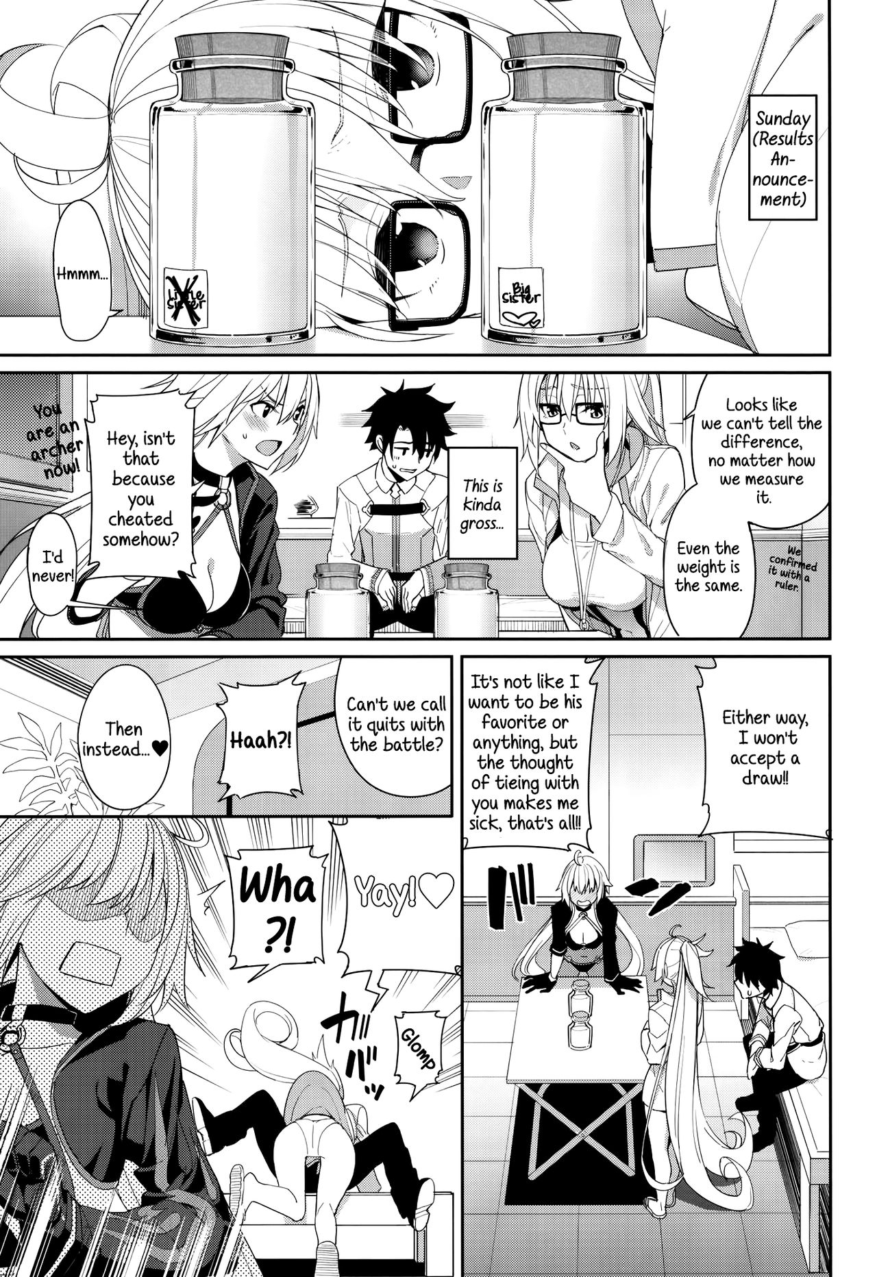 (C97) [Coffee Maker (Asamine Tel)] Jeanne to Alter no Sakusei Shuukan | A Week Of Getting Milked By Jeanne And Alter (Fate/Grand Order) (English) =White Symphony= page 16 full