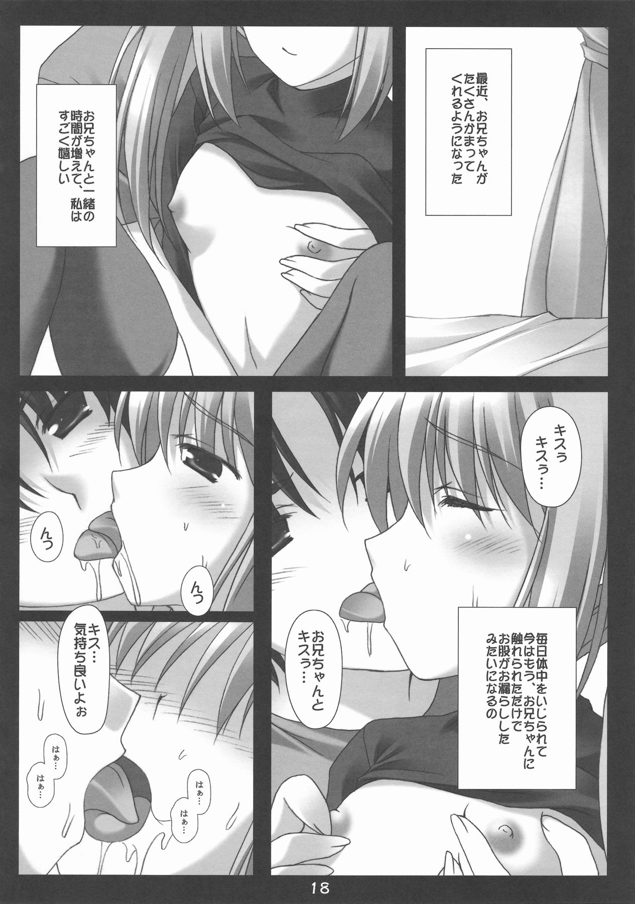 (COMIC1☆3) [Nirvana Soft (HIRONII)] Felli no Hi-Mitsu Tokkun (Chrome Shelled Regios) page 18 full