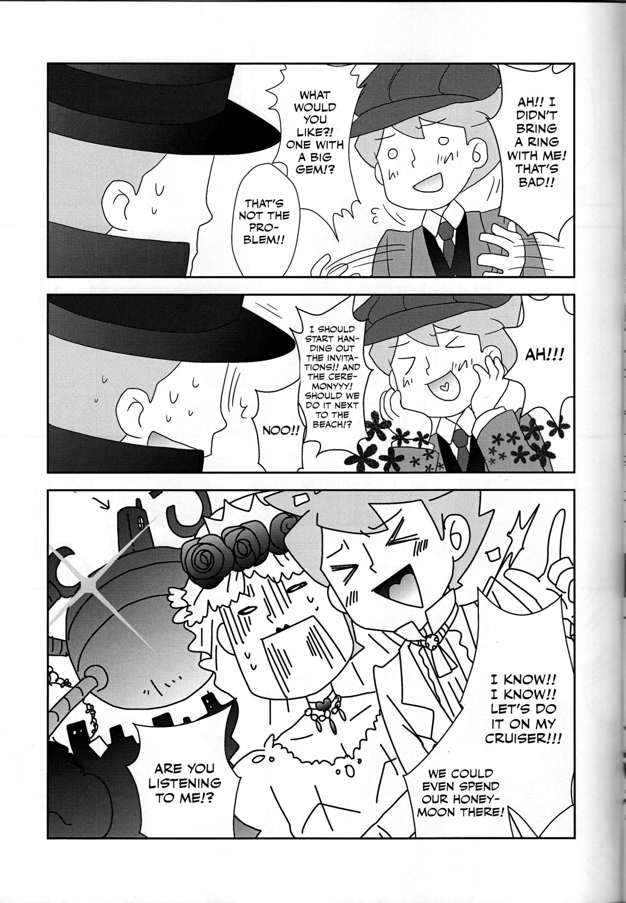 (C79) [Freeplay (Reina, Yashiyo)] Barairo seishun teiden-ki (Professor Layton) [English] [Otokonoko Scans] page 18 full