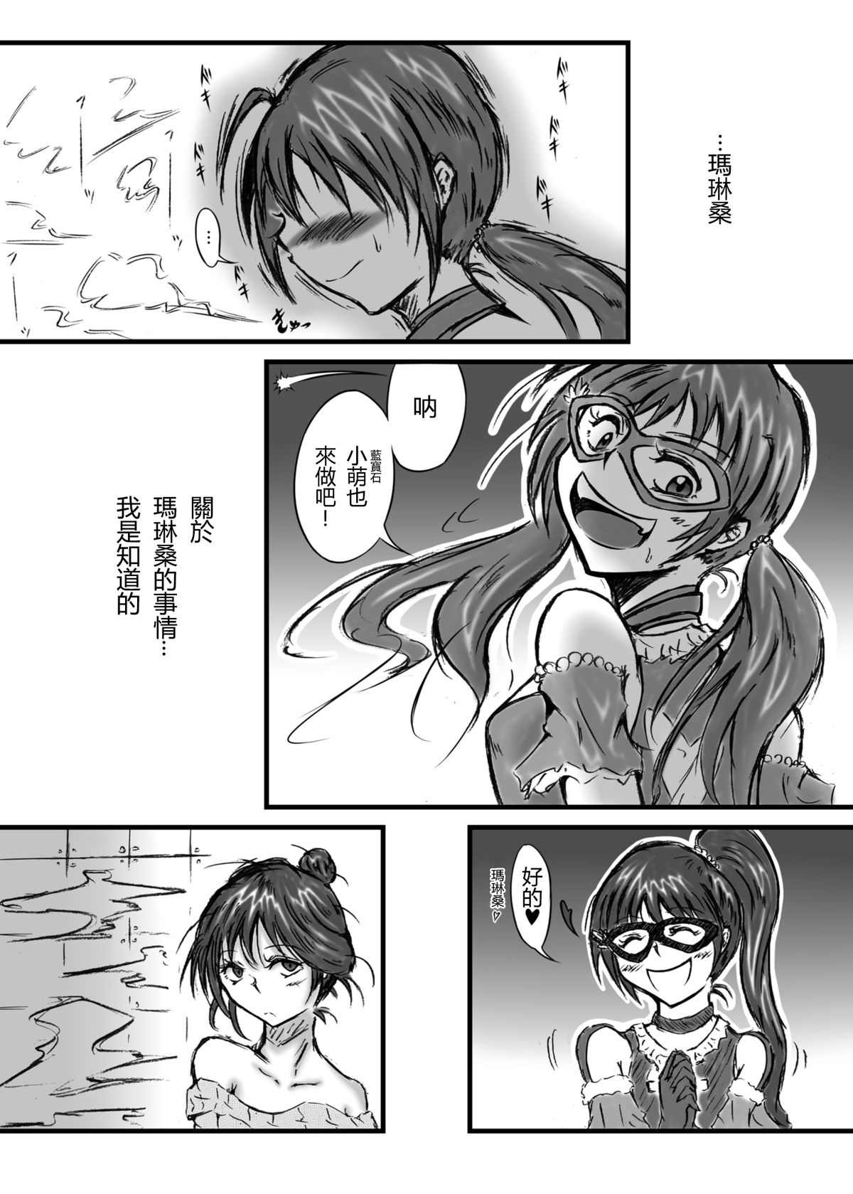 [Kokochikyuu (Mutsu)] Mayonaka no Yumeiro (Samurai Flamenco) [Chinese] [沒有漢化] [Digital] page 6 full