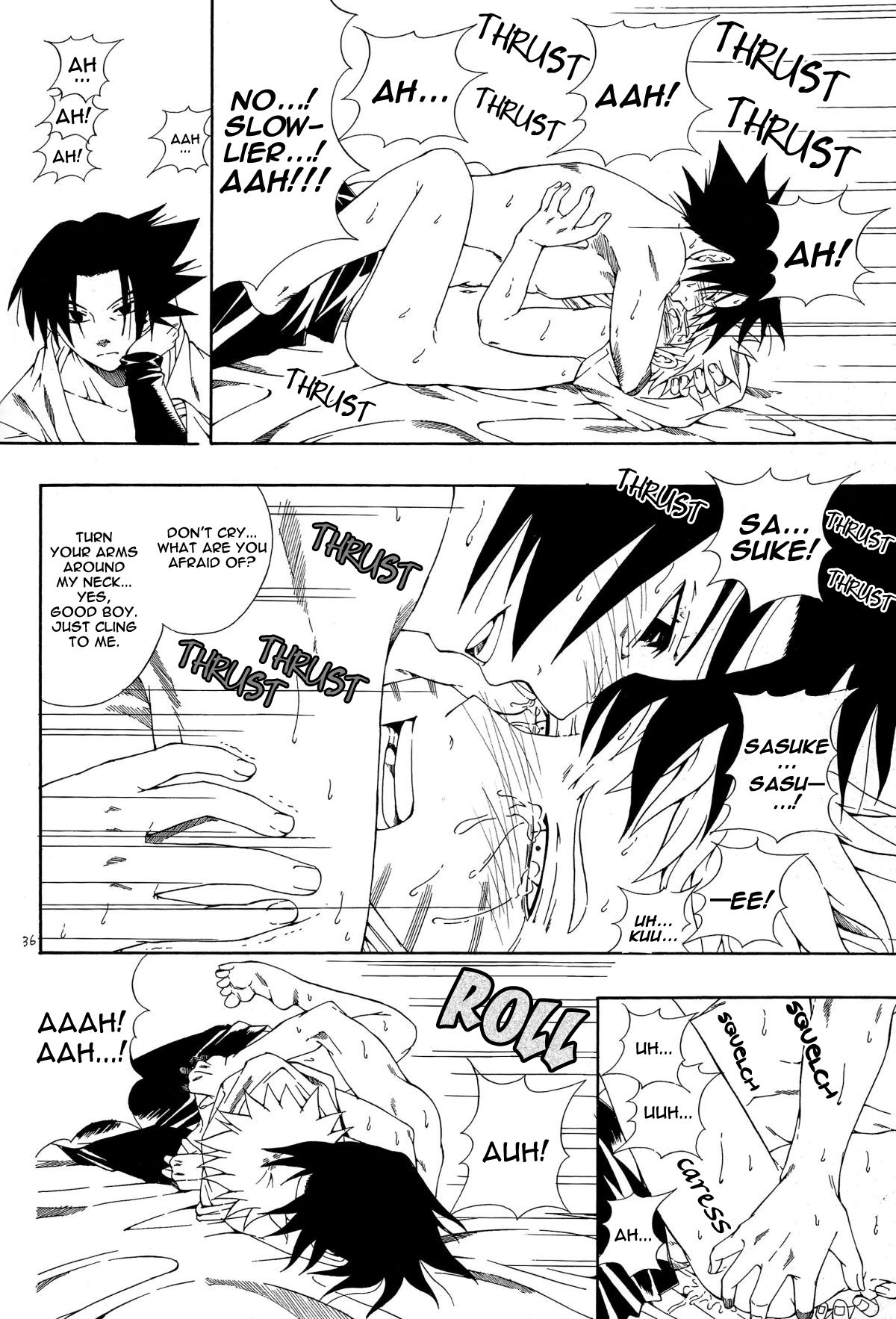 ERO ERO ERO (NARUTO) [Sasuke X Naruto] YAOI -ENG- page 34 full