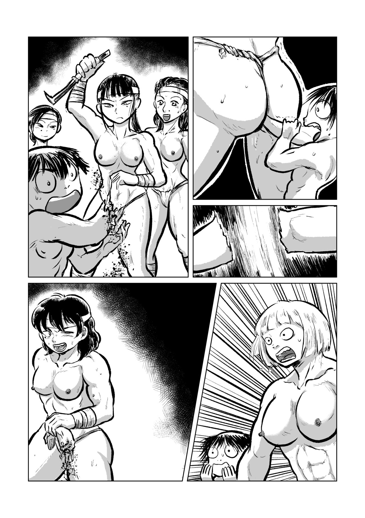 [Mayonaka no Funkotsudou (Mayofun)] Kappa VS Female Diver page 48 full