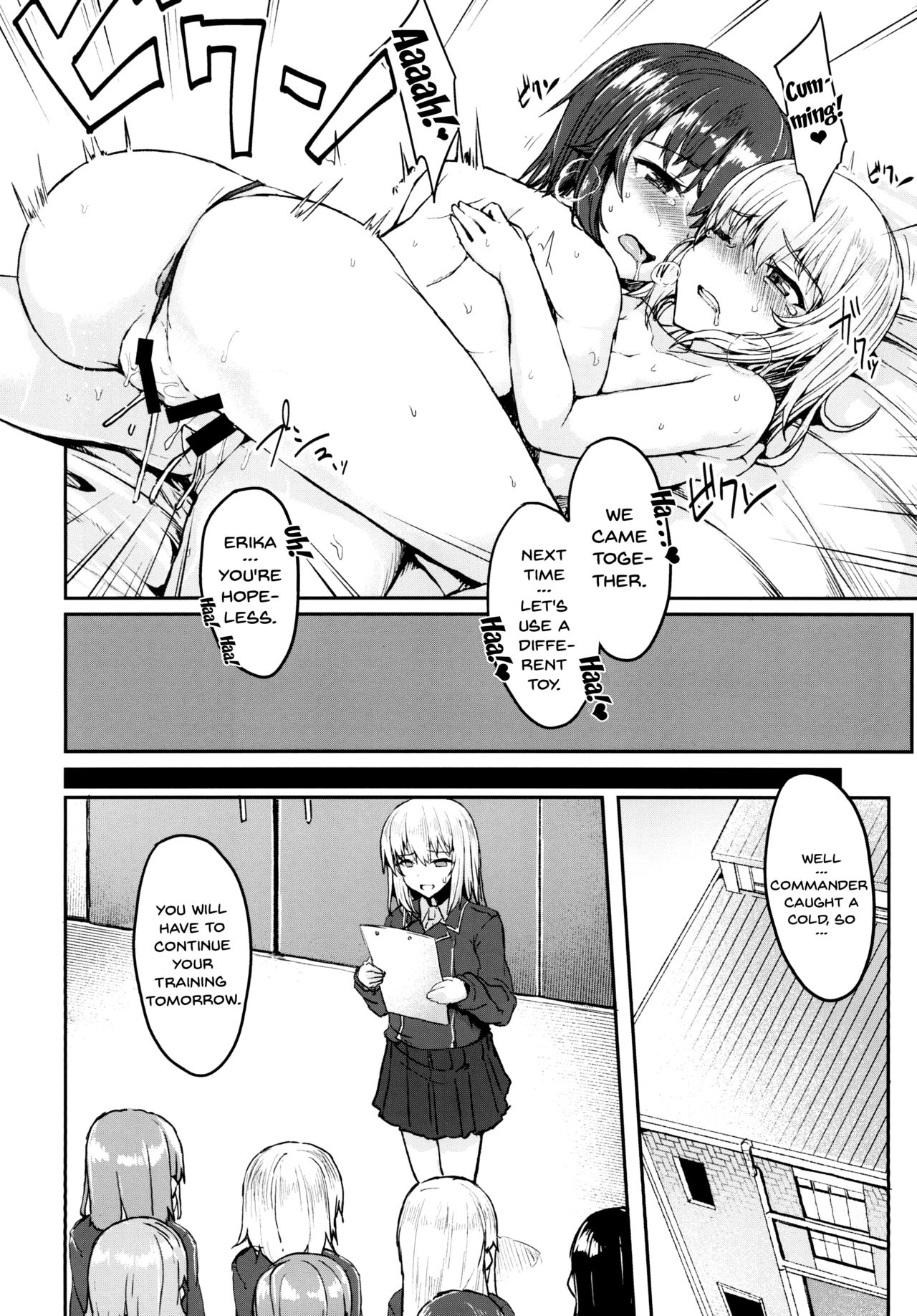[Contamination (eigetu)] Itsumi-san wa Onedari Jouzu (Girls und Panzer) [English] {doujins.com} [Digital] page 15 full