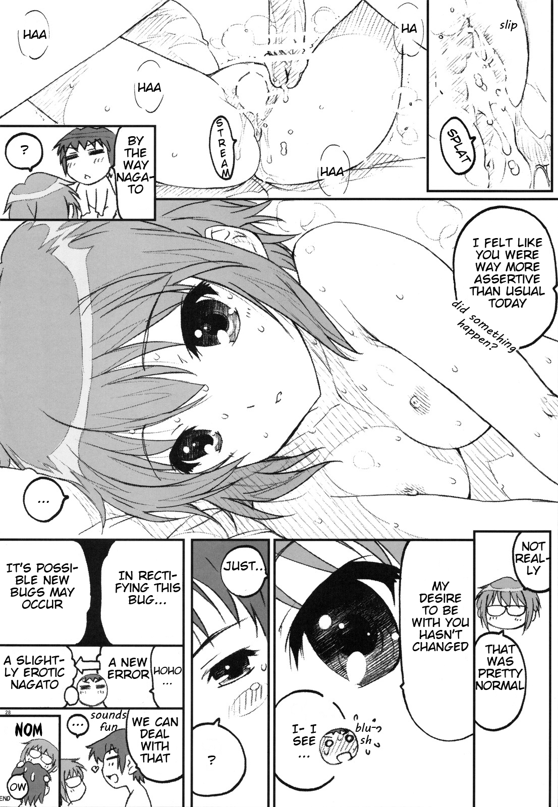 (SC46) [TIMTIM MACHINE (Kazuma G-version)] TIMTIM MACHINE 21 Gou (The Melancholy of Haruhi Suzumiya) [English] {onichan} page 27 full