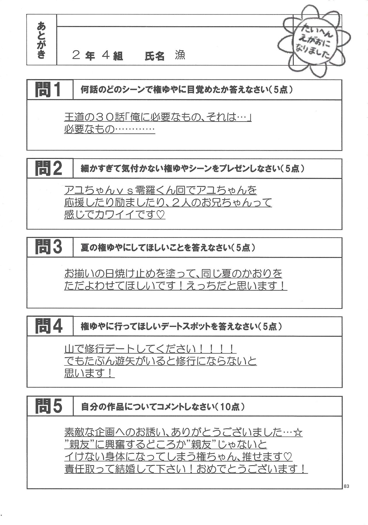 (Sennen Battle Phase 16) [Sayonara Eight Three! (Various)] Gon Yuya Hajimete no Pendulum Synchro!! (Yu-Gi-Oh! ARC-V) page 84 full