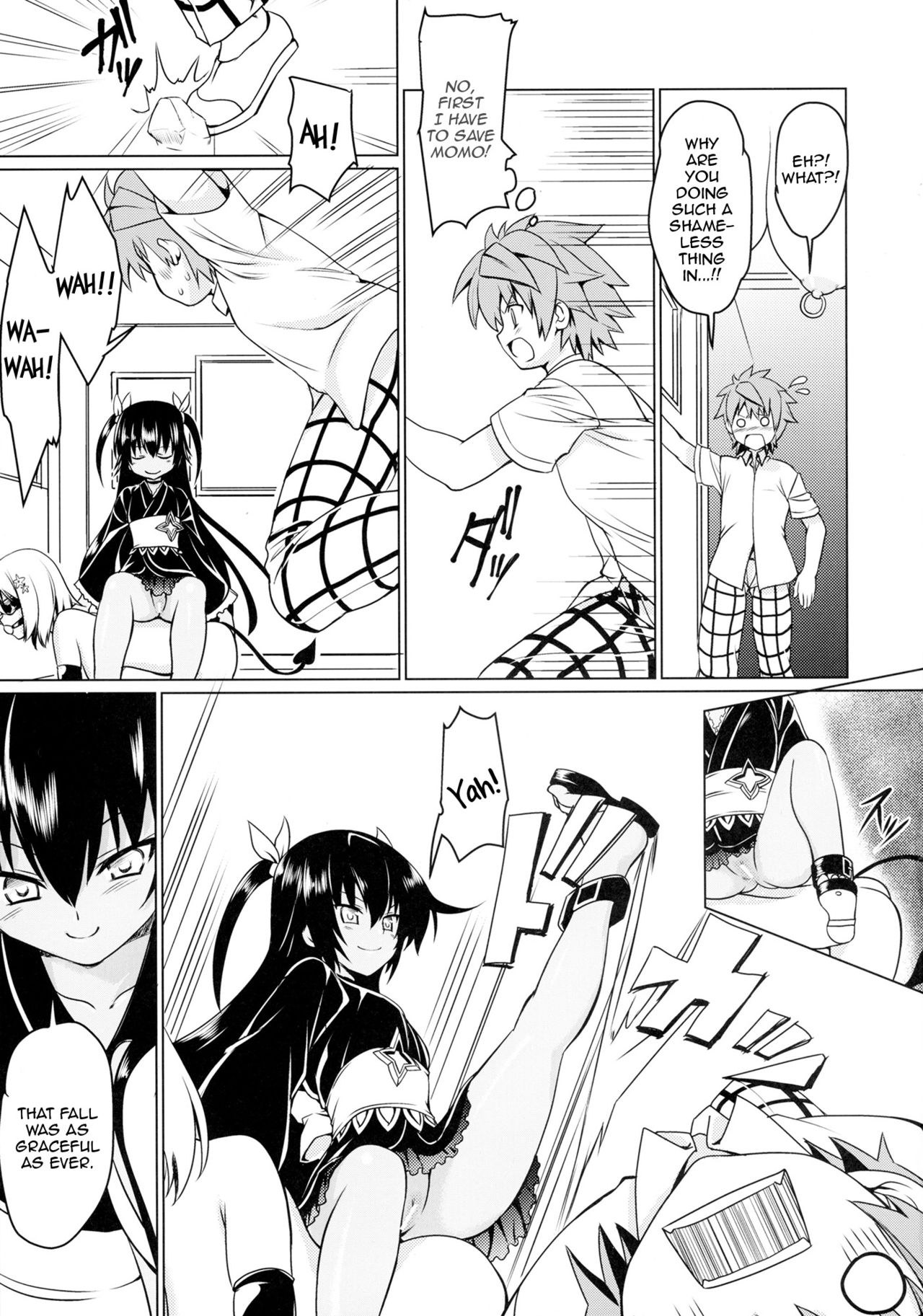 (C89) [Perceptron (Asaga Aoi)] Neme-sama no Geboku Choukyou (To LOVE-Ru Darkness) [English] [Zero Translations] page 6 full