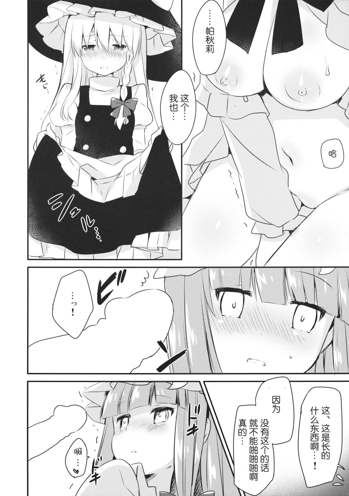 (Reitaisai 11) [D.N.A.Lab., Ichigosize (Miyasu Risa, Natsume Eri)] Lovely (Touhou Project) [Chinese] [绅士仓库汉化] page 12 full