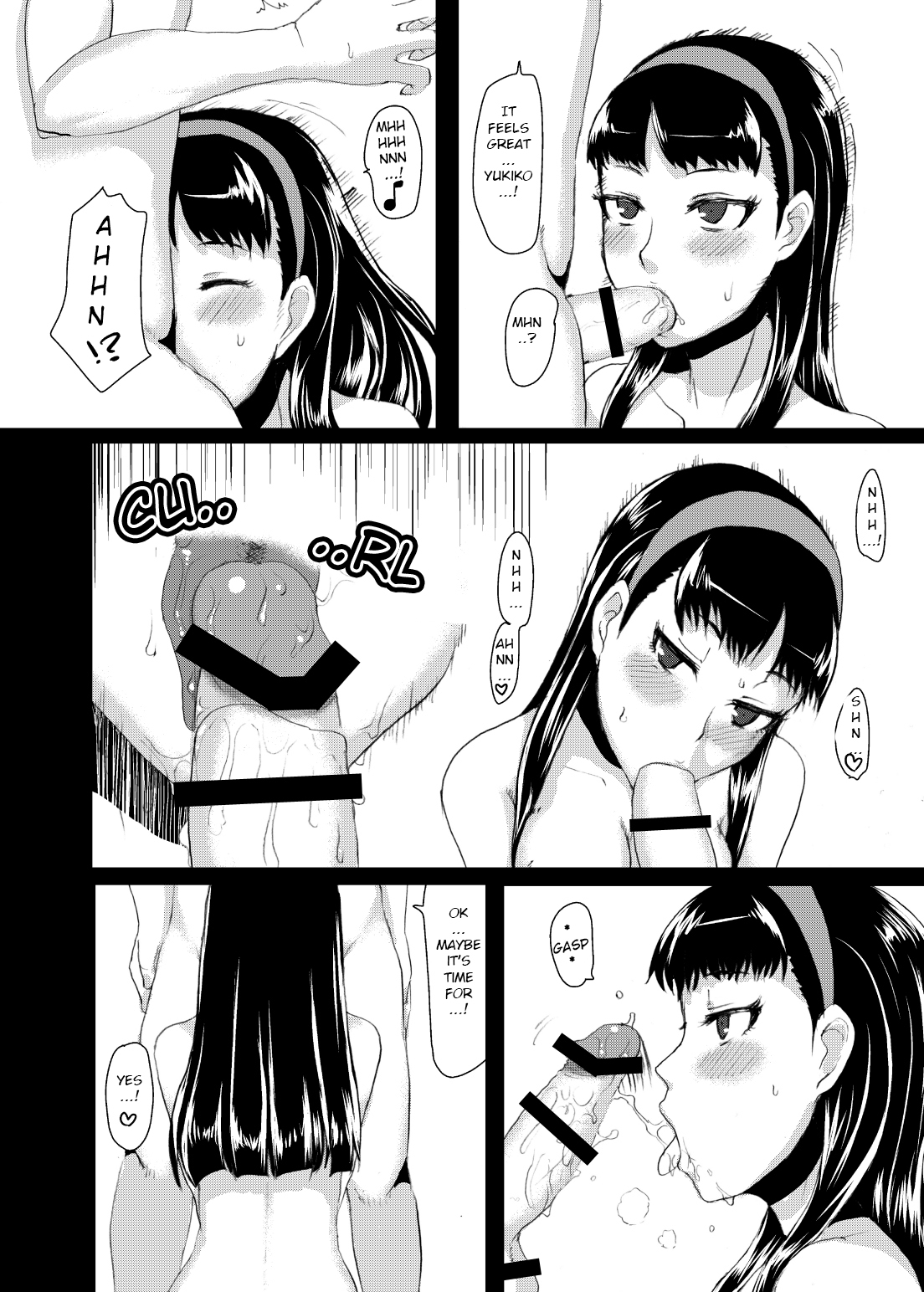 [ParadiseGom (Gorgonzola)] Yukikomyu! | Yukiko's Social Link! (Persona 4) [English] [Steven_Even] [Incomplete] [Digital] page 11 full