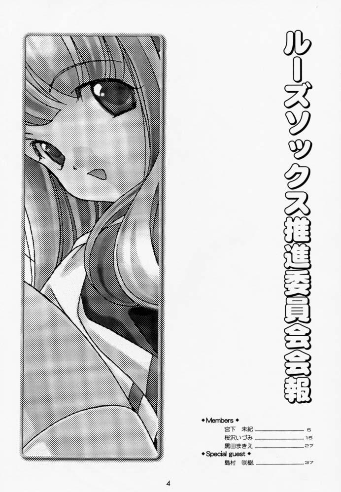 [Loose Socks Suishin Iinkai (Miyashita Miki, Sakurazawa Izumi, Kuroda Makie)] Loose Socks Suishin Iinkai Kaihou (Various) page 3 full