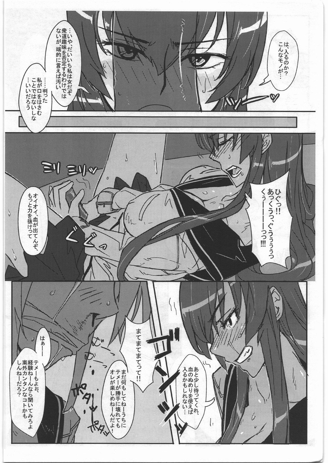 (C84) [NP Virus Jouryuusho (N-P-KATOU)] Busujima Senpai A (HIGHSCHOOL OF THE DEAD) page 17 full