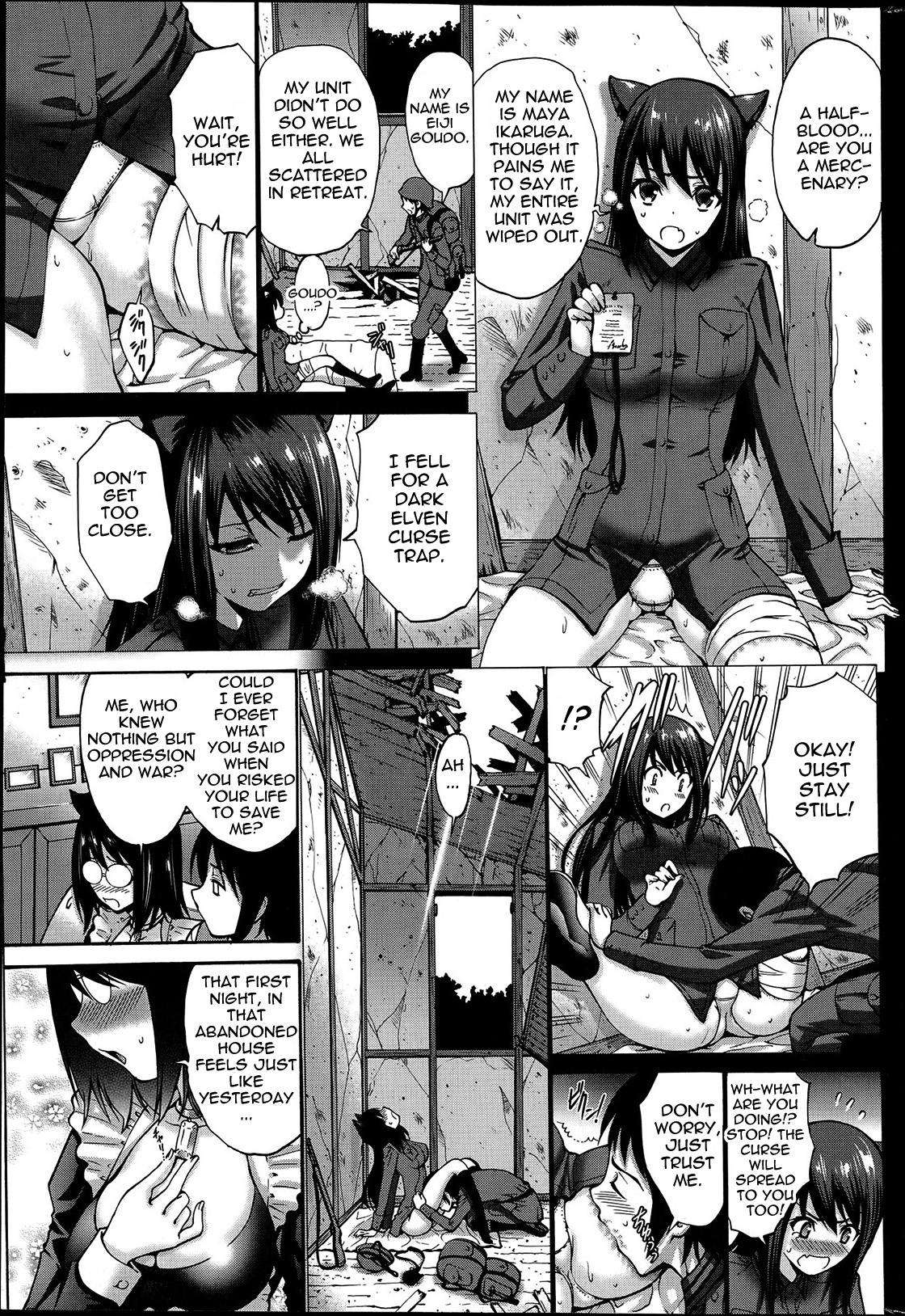 [Nishikawa Kou] Kuro Yousei | Dark Elf Ch. 1-2 (COMIC Penguin Club Sanzokuban 2014-04) [English] {thetsuuyaku} page 32 full