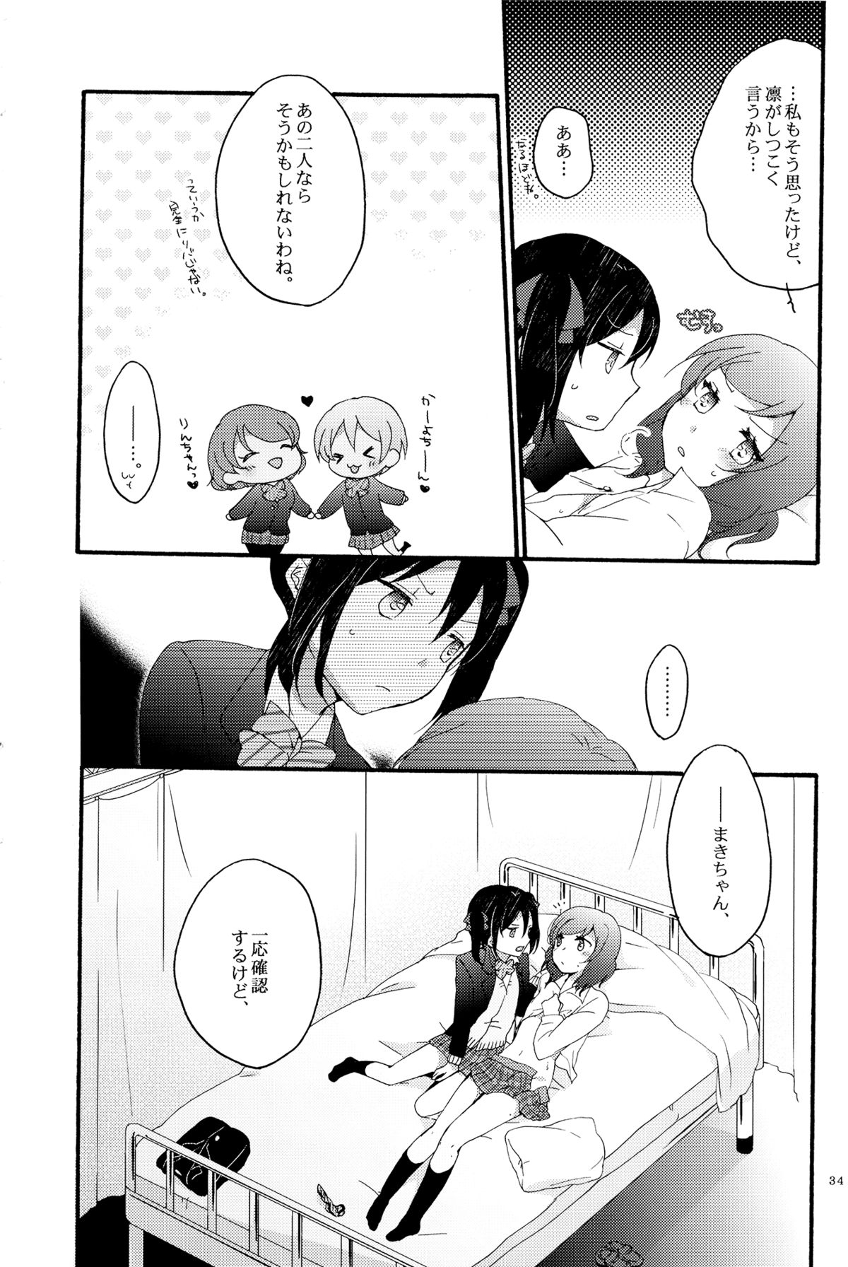 (C87) [Niratama (Sekihara, Hiroto)] Lovesick Girl (Love Live!) page 33 full