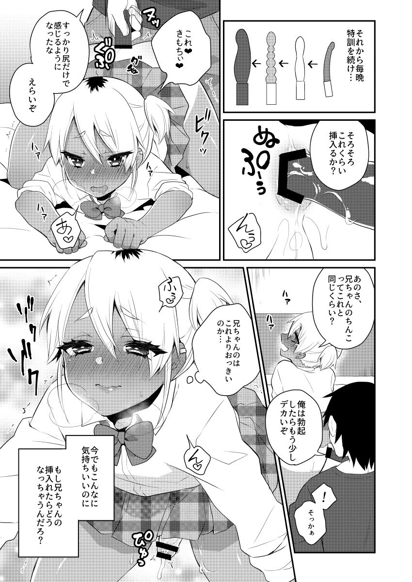 [Akaeboshi (Binto)] Mezase!! Nii-chan Senyou Bitch Gal [Digital] page 10 full