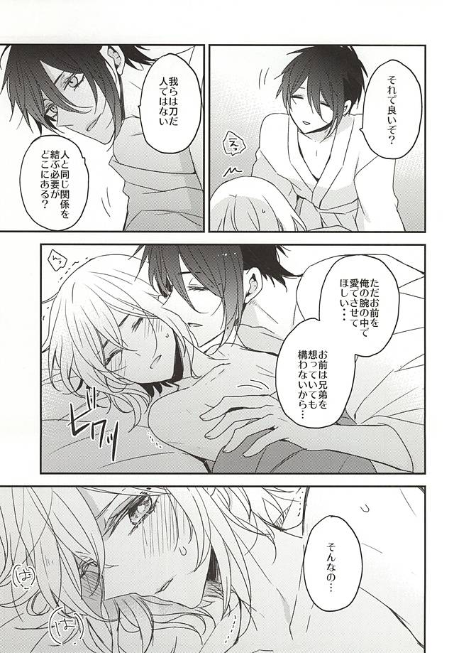 (SPARK10) [Dolce Einsatz (Tomoe Kiko)] Soroi no Zankou (Touken Ranbu) page 9 full