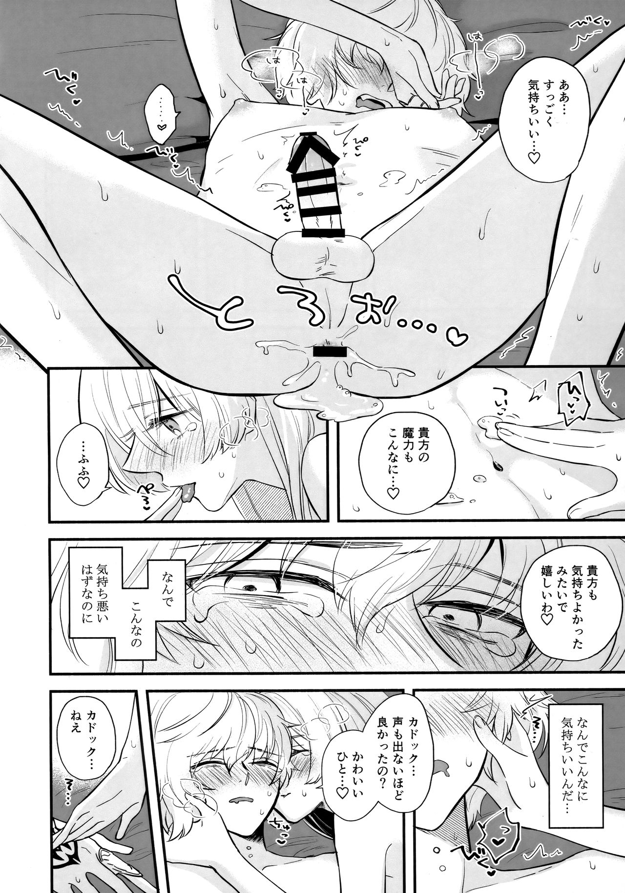 (SPARK14) [Curtain (Haruhara)] Boku wa Kanojo o Kobamenai (Fate/Grand Order) page 23 full