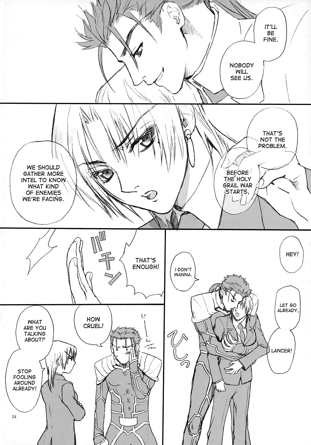 (SC25) [Badon (Kida, Kine)] Love Soulful (Fate/stay night) [English] [desudesu] page 23 full