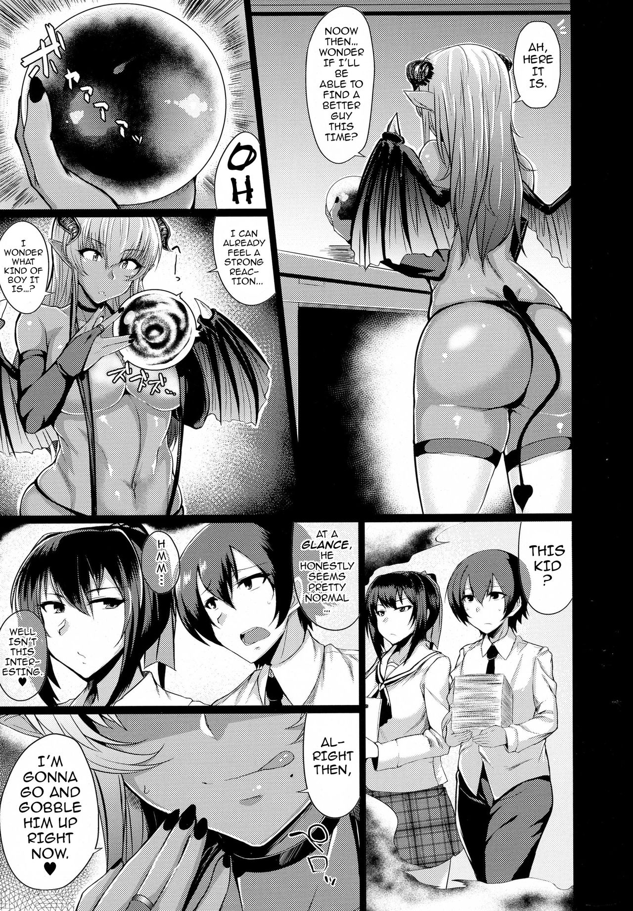[Meicha] Succubus Panic (COMIC ExE 01) [English] {darknight} page 3 full