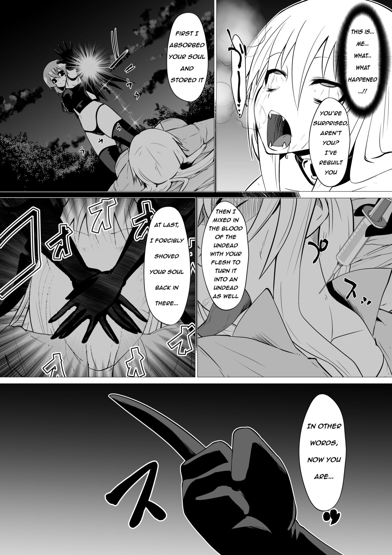 [Shihai Shoujo (Dining)] Hikyou na Kenshi ni wa Eien no Oshioki o | Eternal Punishment For A Cowardly Swordswoman {bored_one28} [English] [Decensored] page 9 full