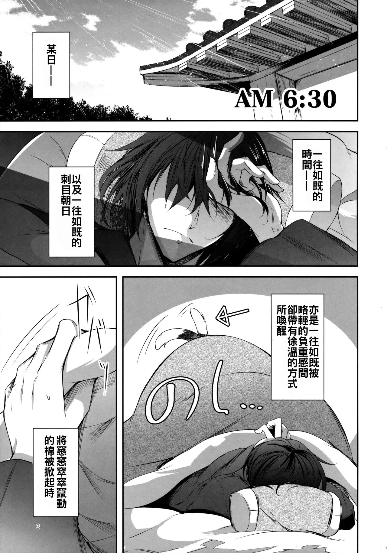 (C91) [Midorineko (Midori)] Mayoiga Schedule AM (Touhou Project) [Chinese] [oo君個人漢化] page 5 full