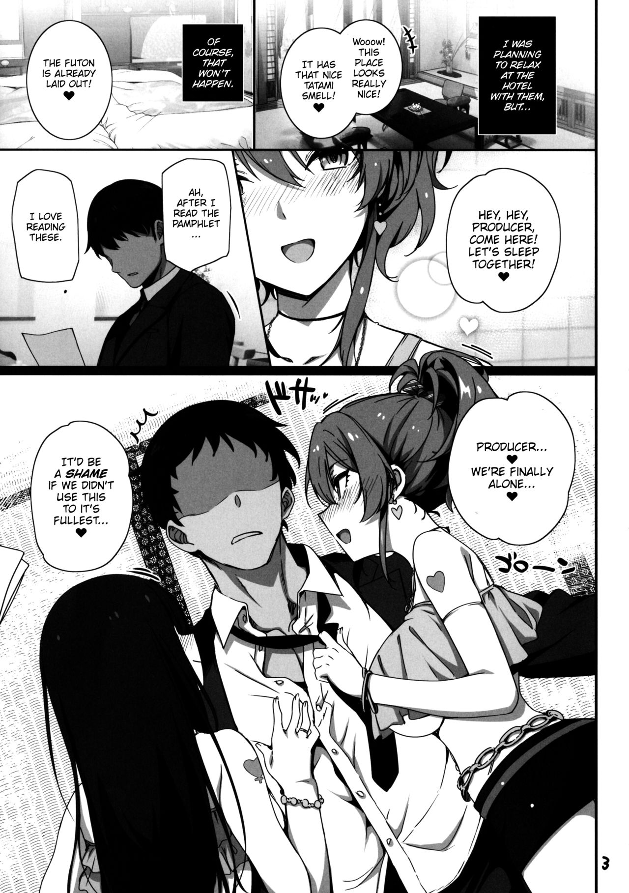 (C92) [Basutei Shower (Katsurai Yoshiaki)] Wild NUDIE TRIP ~sex harem 02~ (THE IDOLM@STER CINDERELLA GIRLS) [English] page 4 full