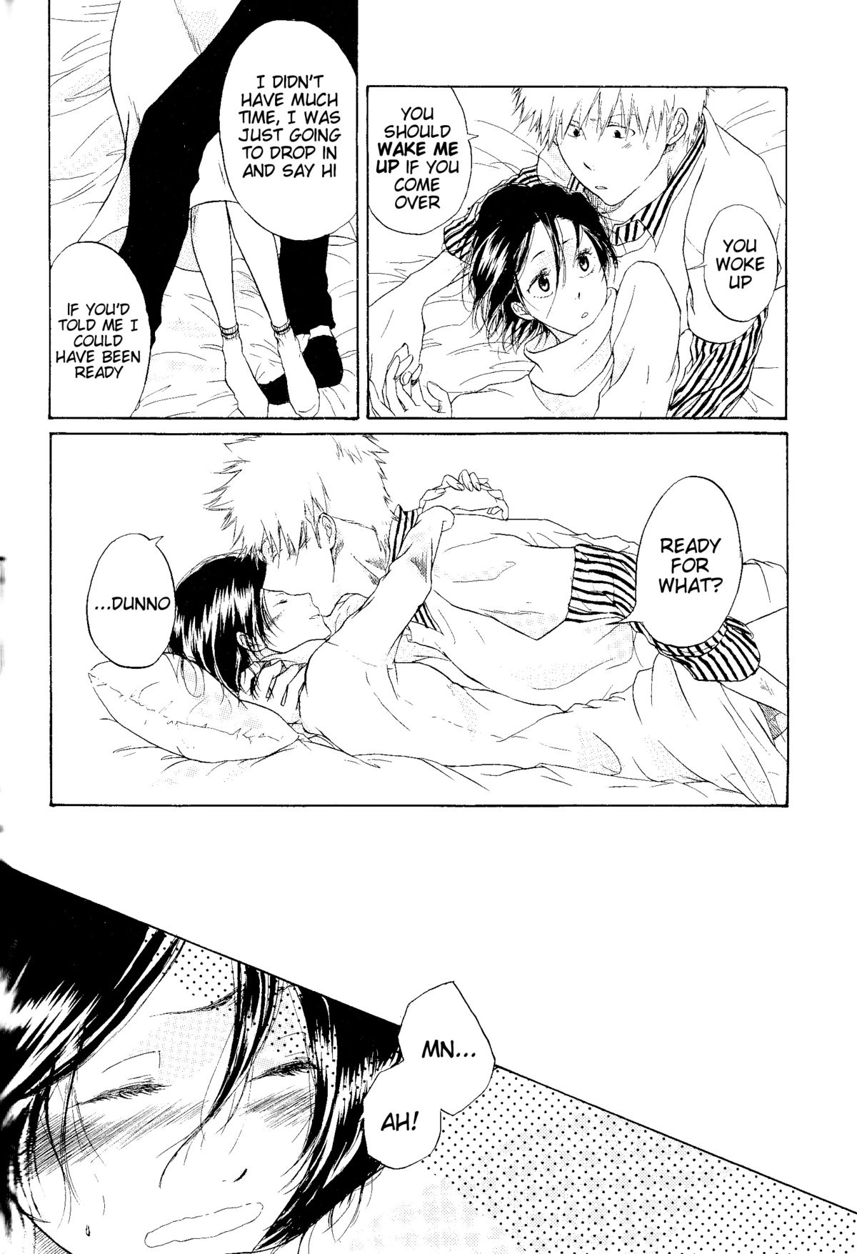 (CCOsaka101) [Candeliere (Matsuyo)] Otona no Tame no Ichiruki Anthology Kiss &! (BLEACH) [English] [Tigoris Translates] page 53 full