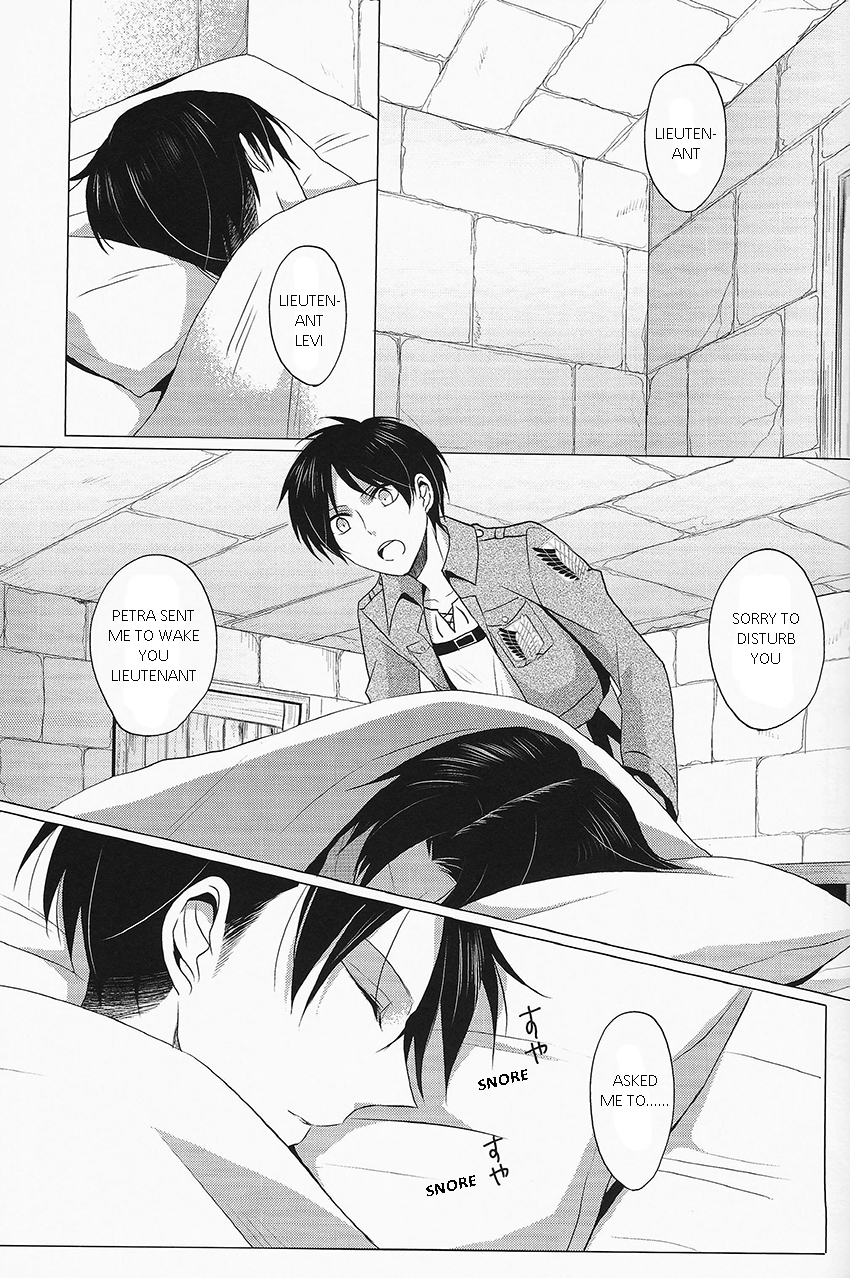 (Hekigai Chousa Haku) [no fate (Yuzuriha)] Don't disturb me (Shingeki no Kyojin) [English] page 4 full