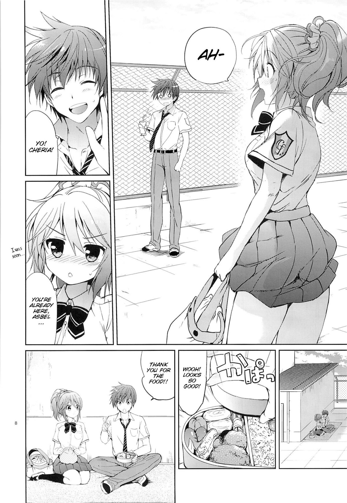 (C84) [Kurimomo (Tsukako)] Gakuen summer (Tales of Graces) [English] [SMDC] page 8 full