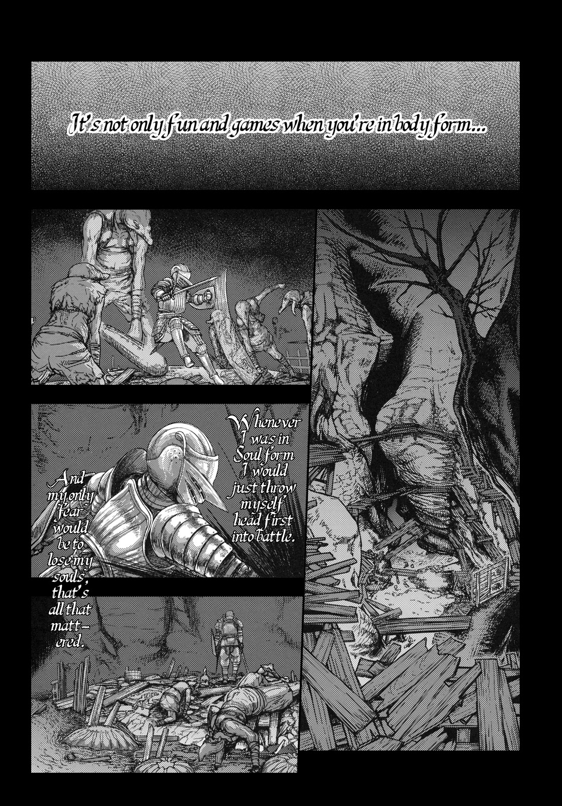 (SC50) [MaruMaru Arumajiro (Majirou)] Kono Saki, Ashi ni Chuuishiro | Be Wary of Feet Ahead (Demon's Souls) [English] =LWB= page 6 full