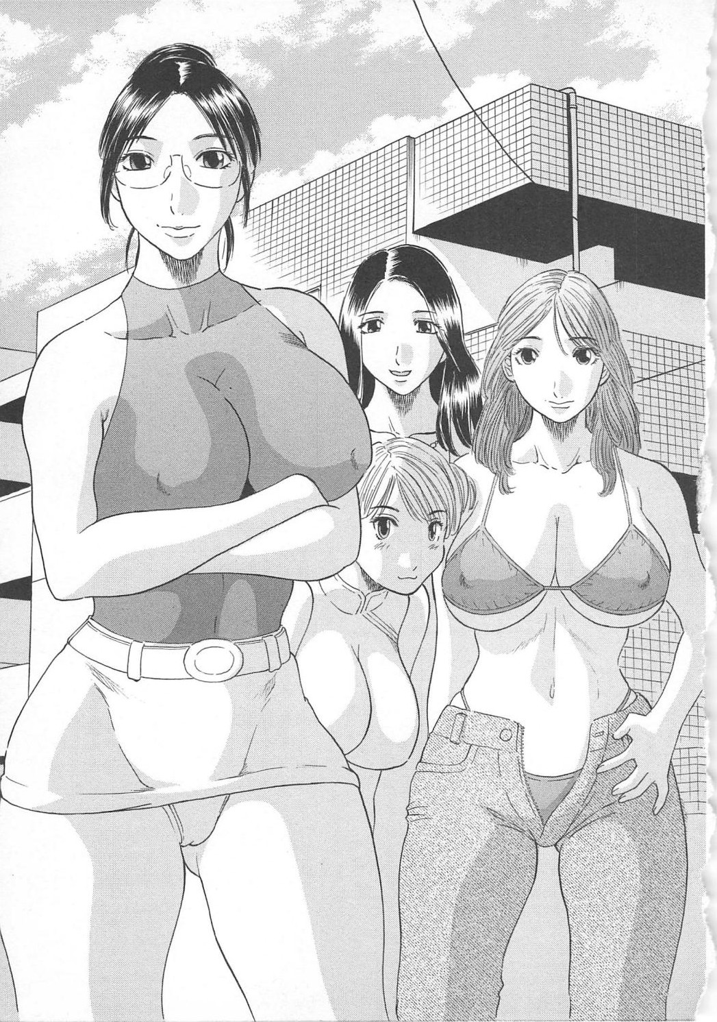 [Kawamori Misaki] Gokuraku Ladies Yuuwaku Hen | Paradise Ladies Vol. 2 page 8 full