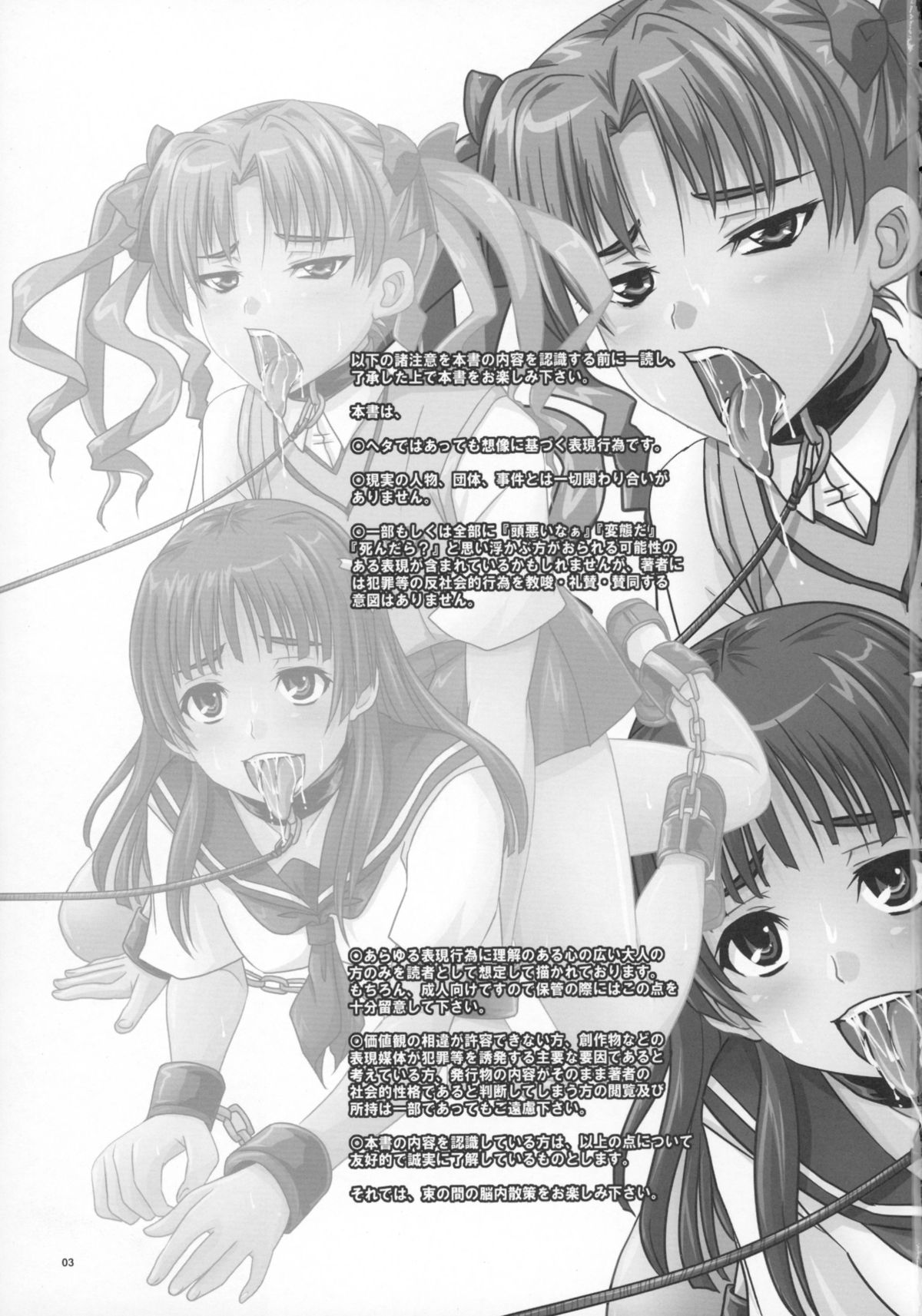 (COMIC1☆4) [Nozarashi (Nozarashi Satoru)] Toaru Yonin no Abnormal Play (Toaru Kagaku no Railgun) page 3 full