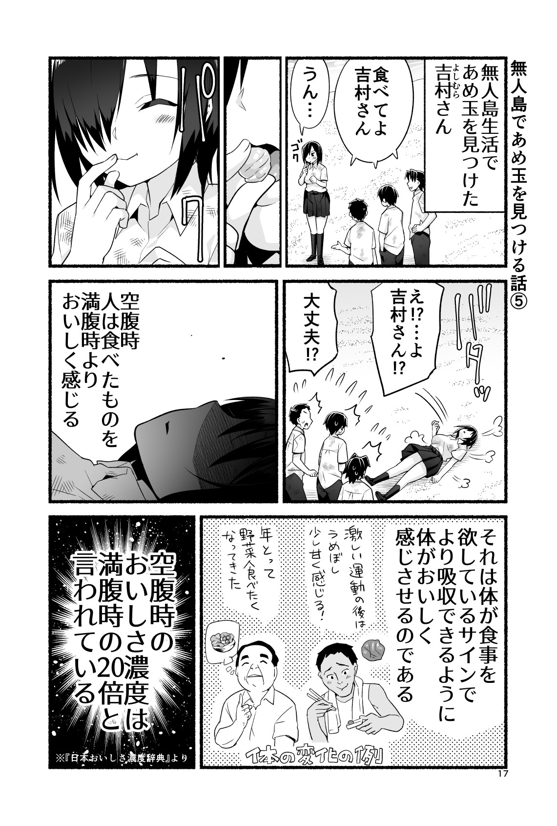 [OTOREKO (Toilet Komoru)] Mujintō de ame-dama o mitsukeru hanashi. Yoshimura-san! Volume. 4 [Digital] page 22 full