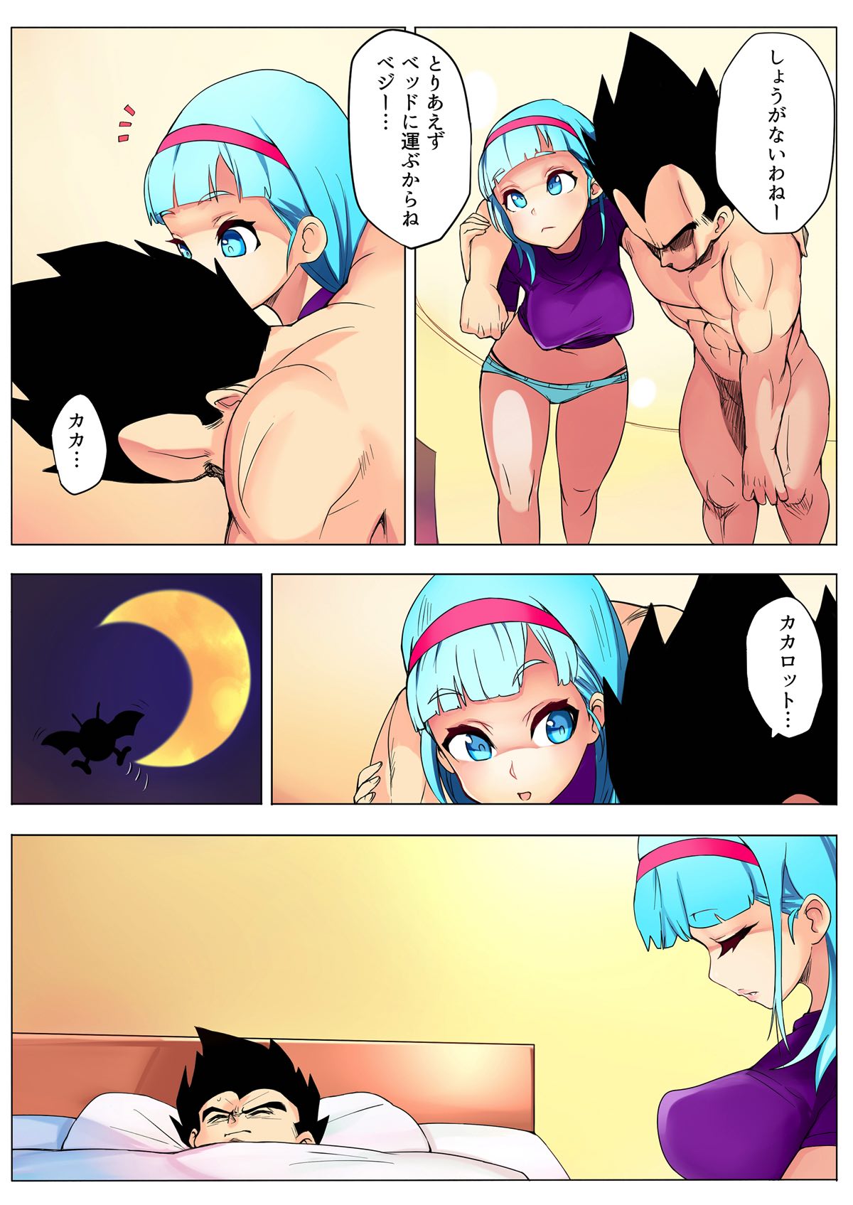 [Puranpuman] Bulma ga sabishi-sōna Vegeta o mite tsui nantonakuna hon (Dragon Ball Z) page 13 full