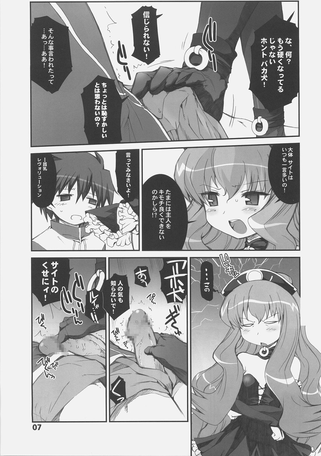 [Black List (Hiura R)] Love Potion No.0 (Zero no Tsukaima) page 8 full